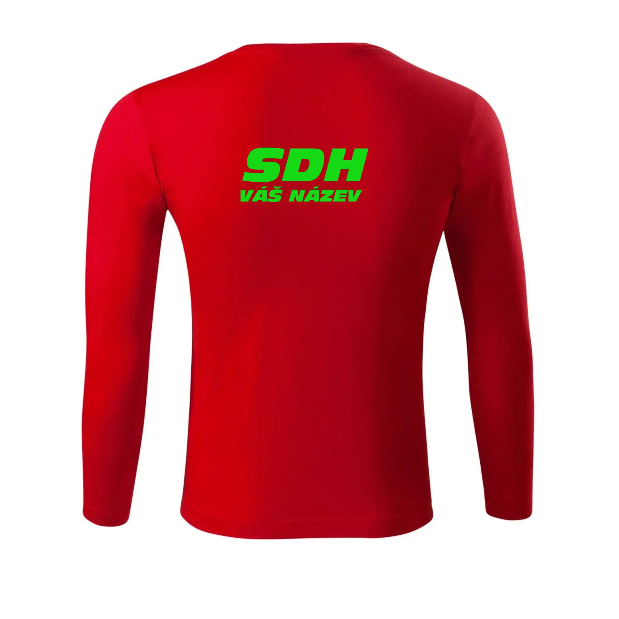 Hasičský sport SDH + váš název ZELENÁ