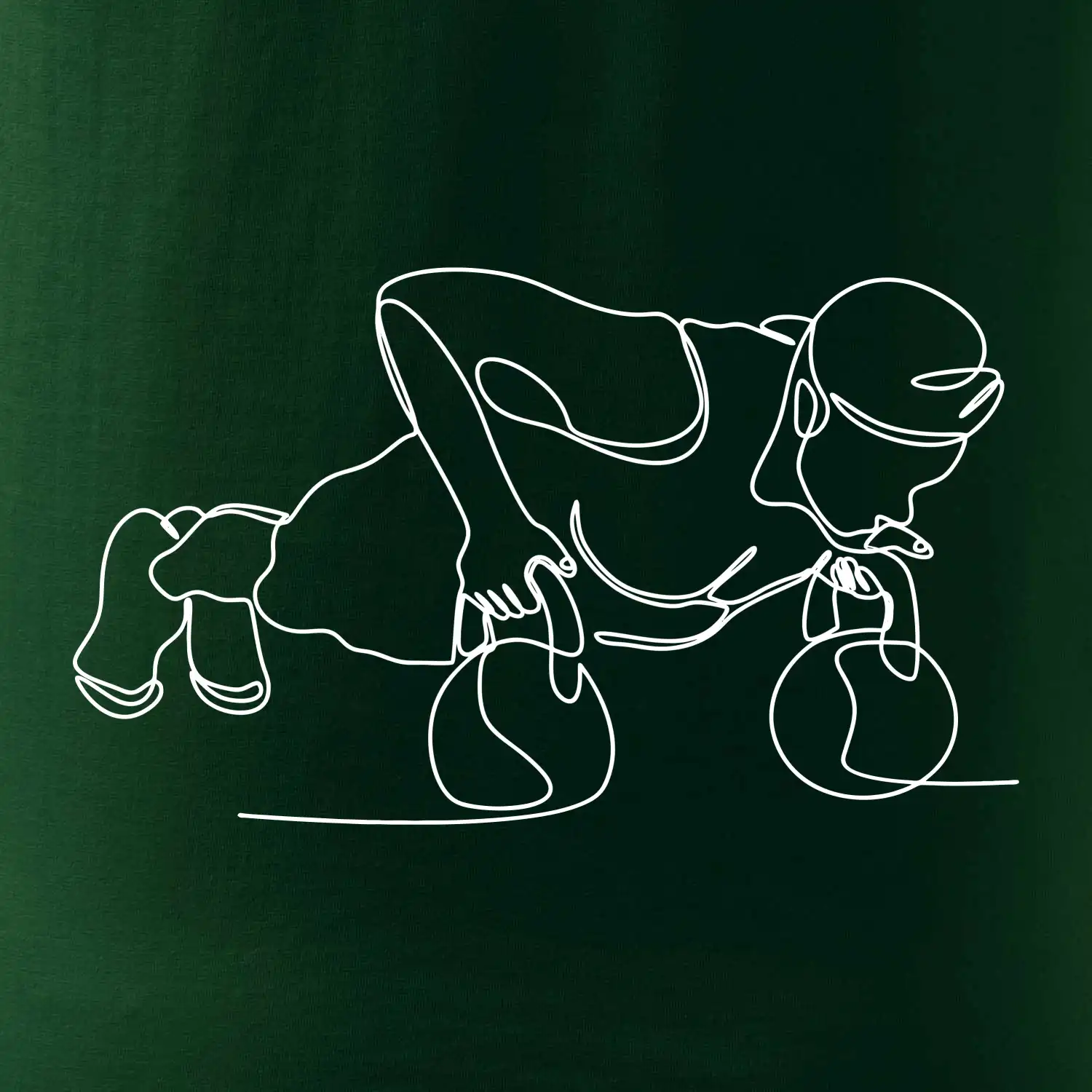 Kitebell posilování jedním tahem