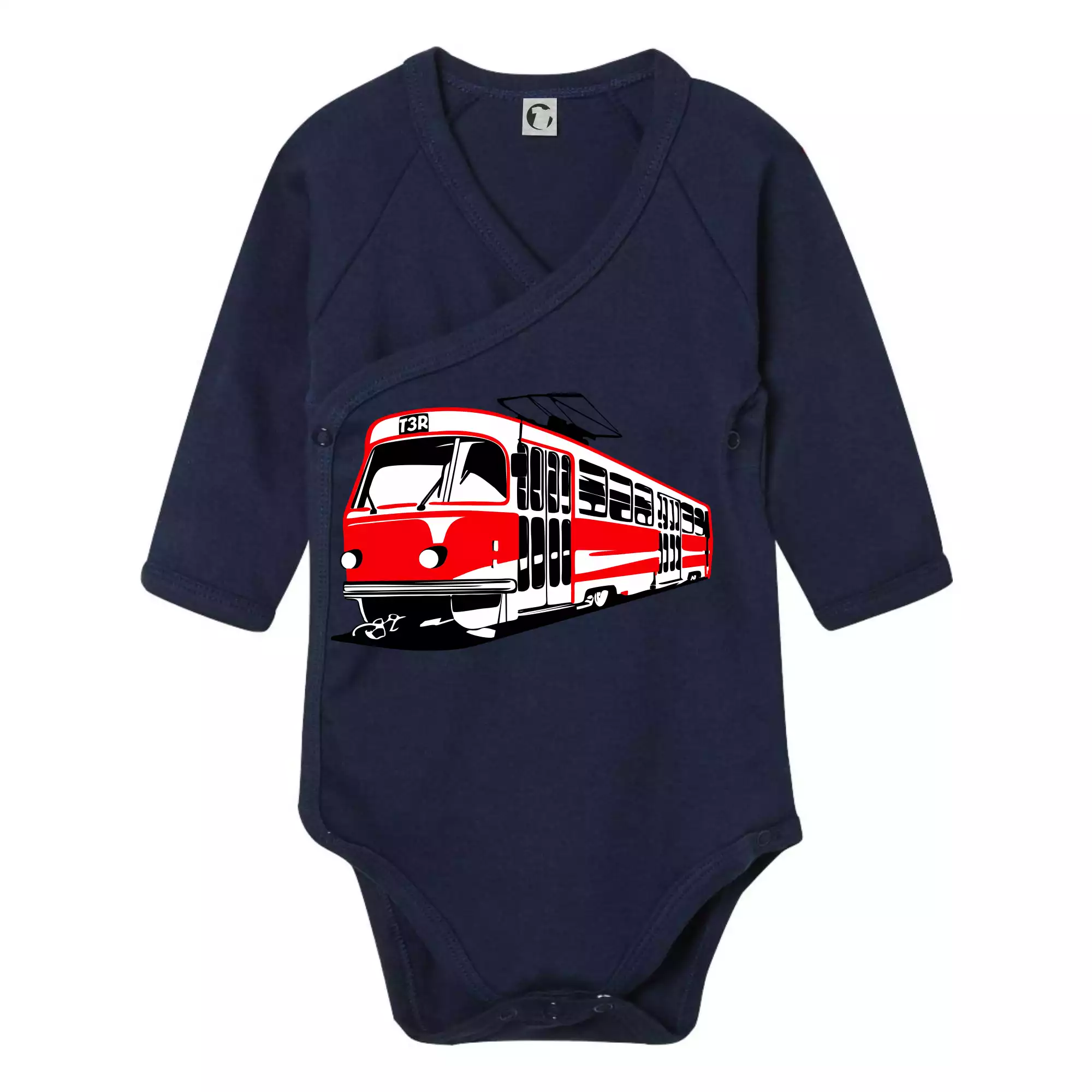 Tramvaj T3R barevná