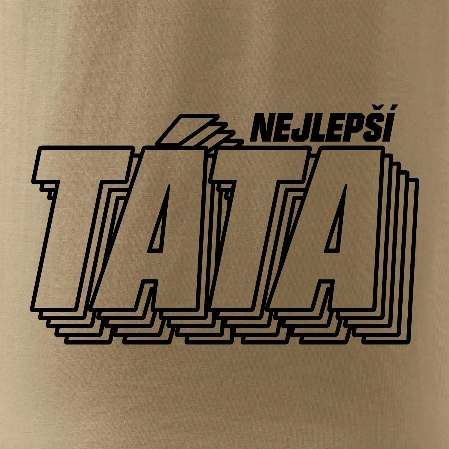 Nápis nejlepší táta
