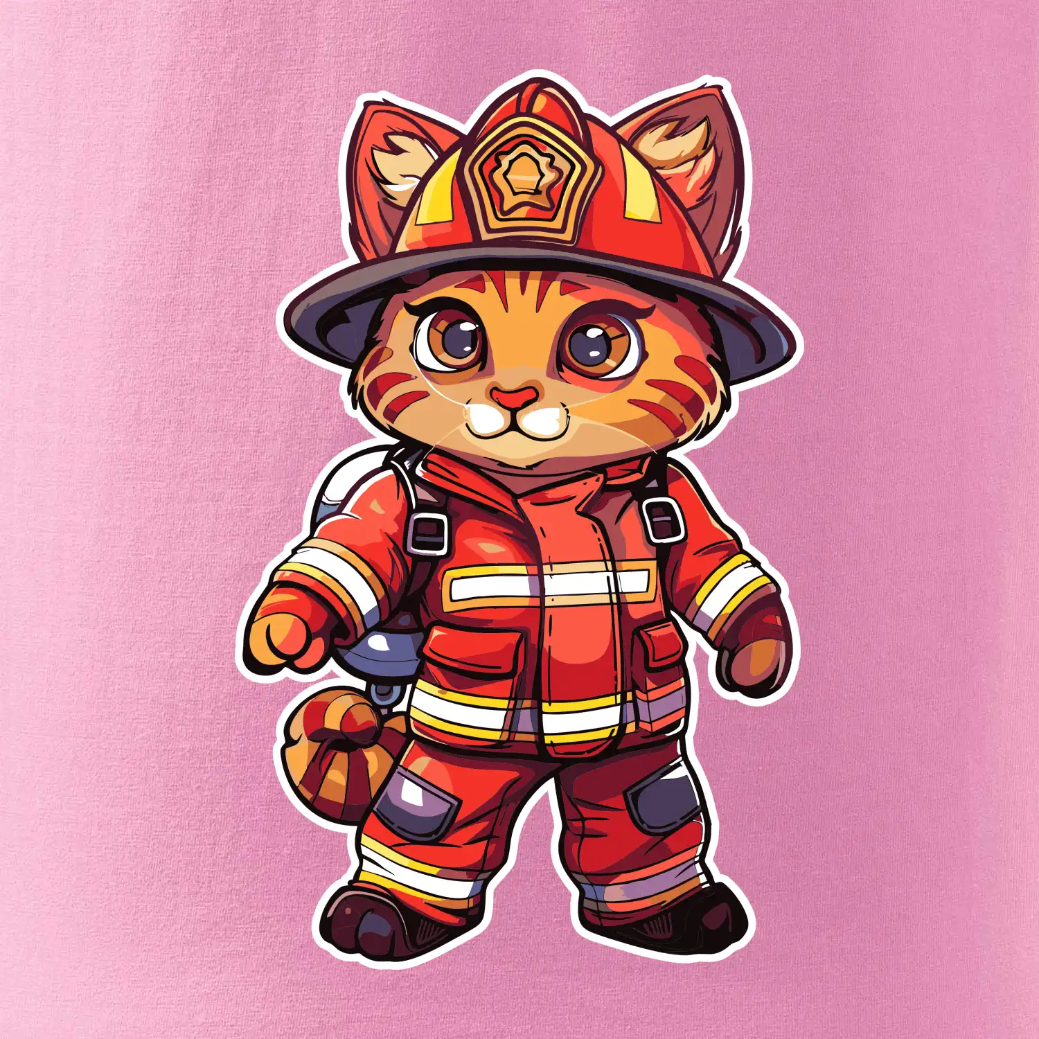 Malý hasič - kocour