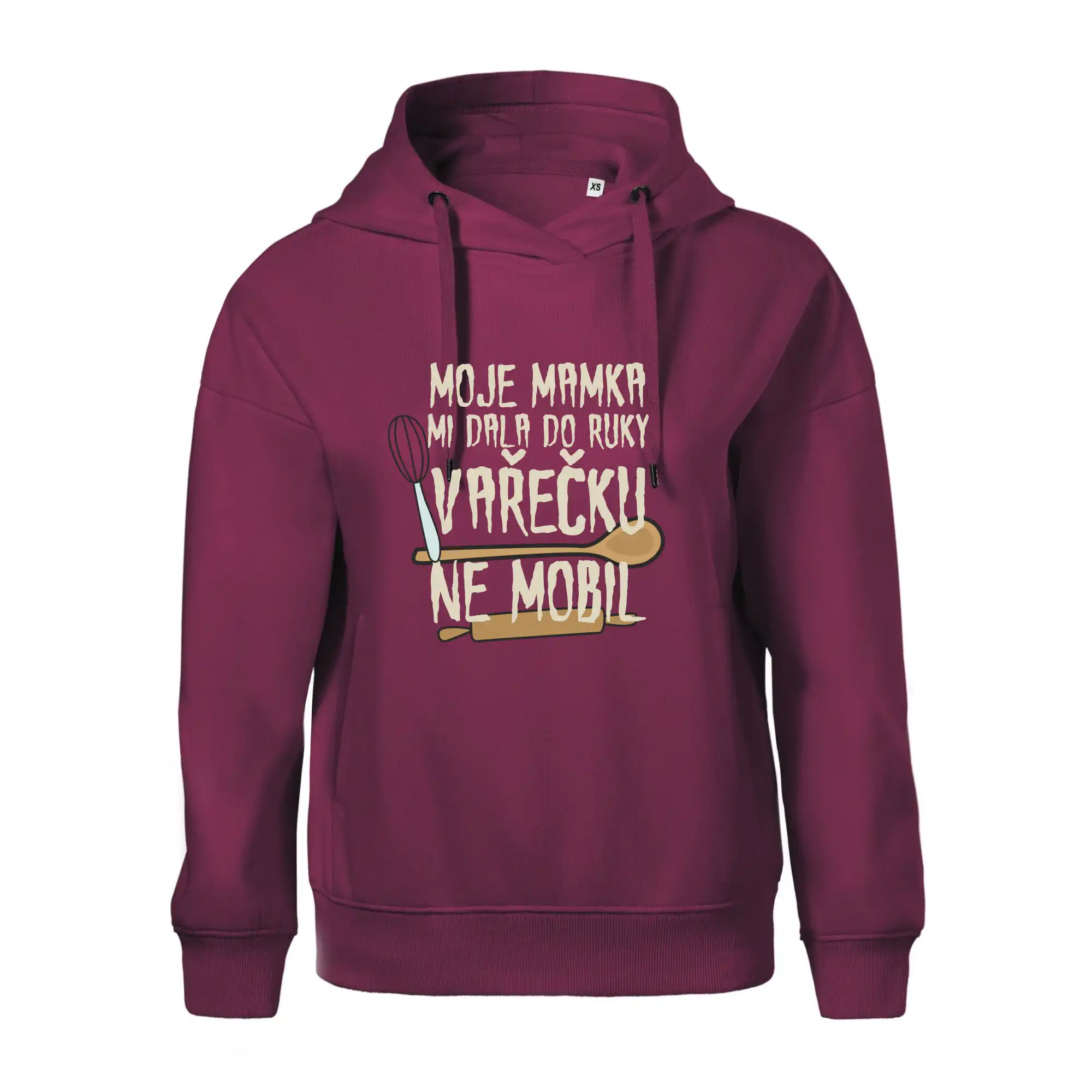 Moje mamka mi dala do ruky vařečku