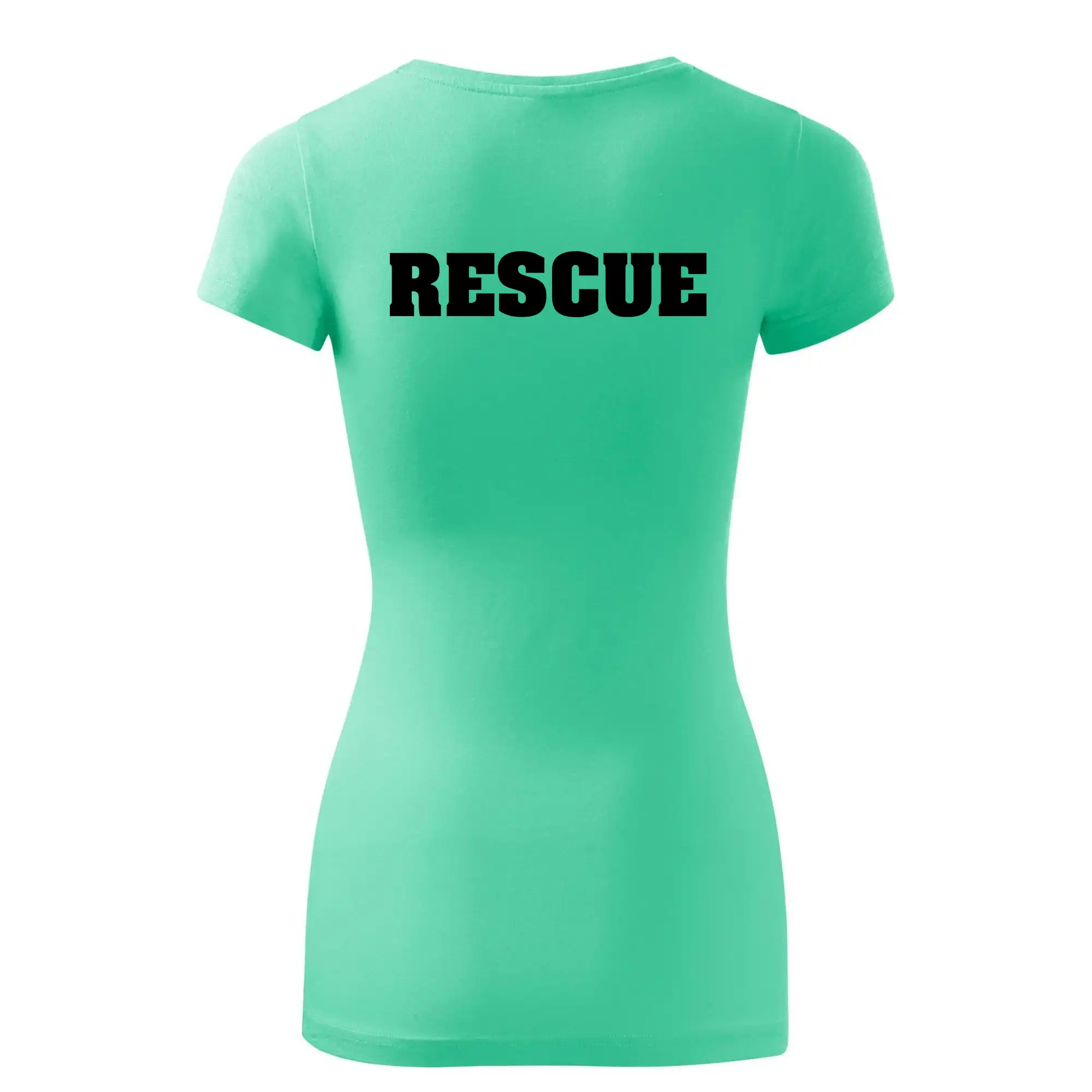 Rescue - Hvězda na prsu +  nápis na zádech