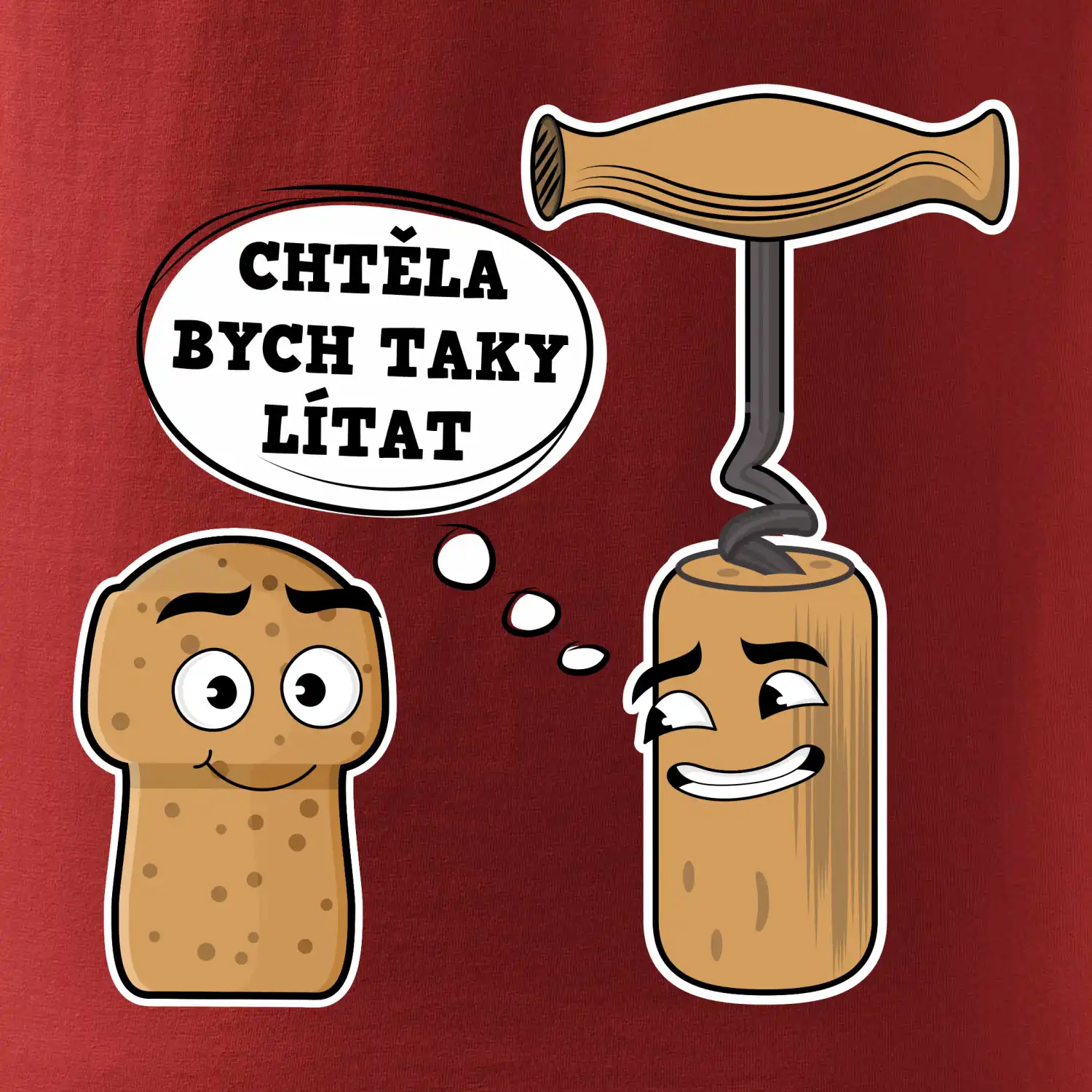 Zátka - chtěla bych taky lítat