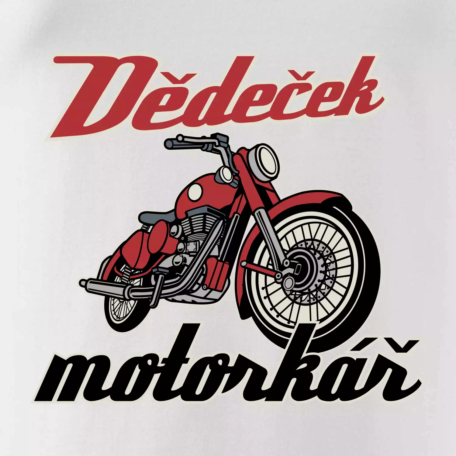 Dědeček motorkář