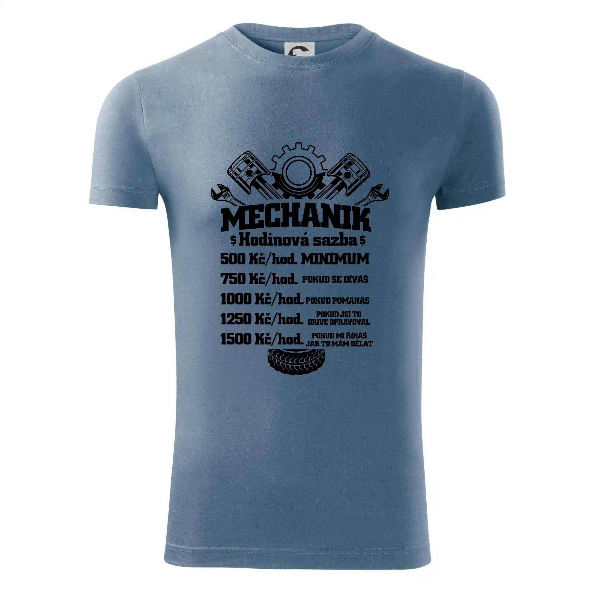 Mechanik - hodinová sazba