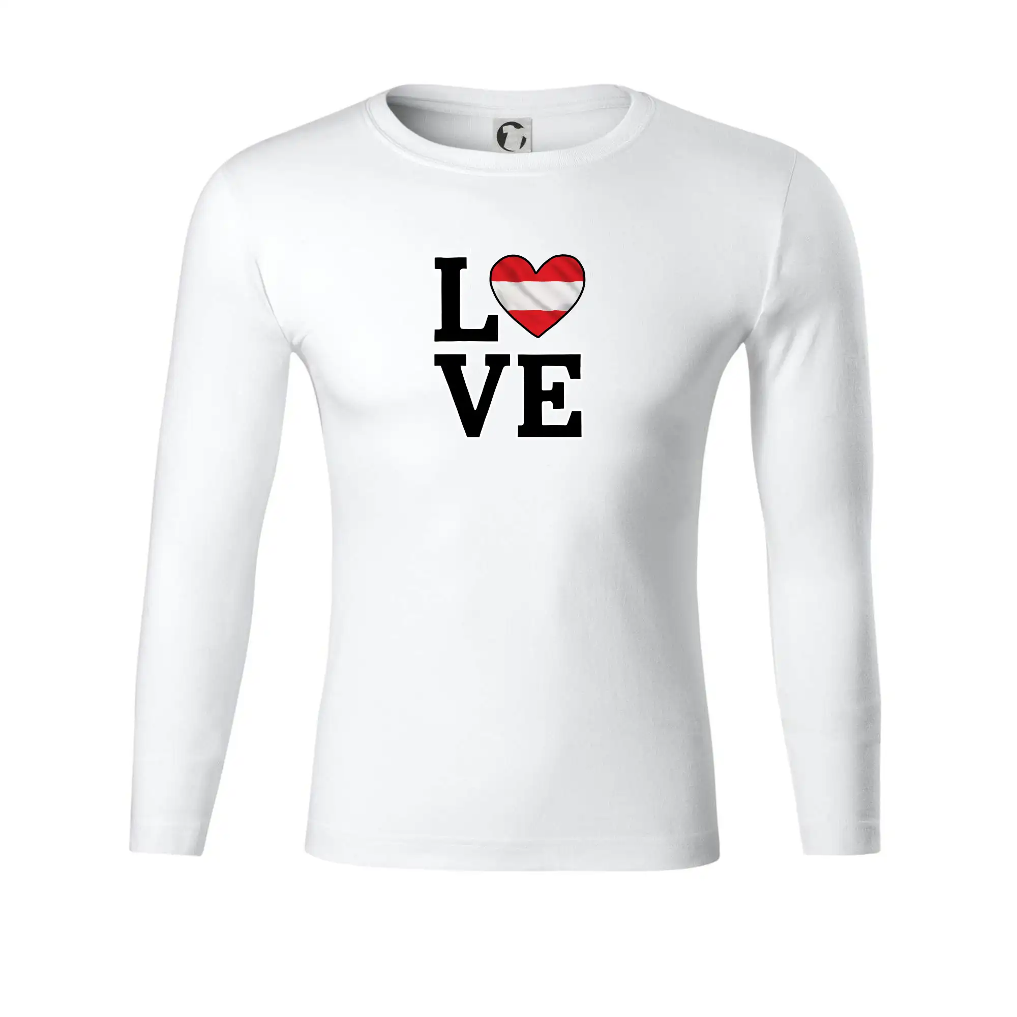 Love Rakouská vlajka