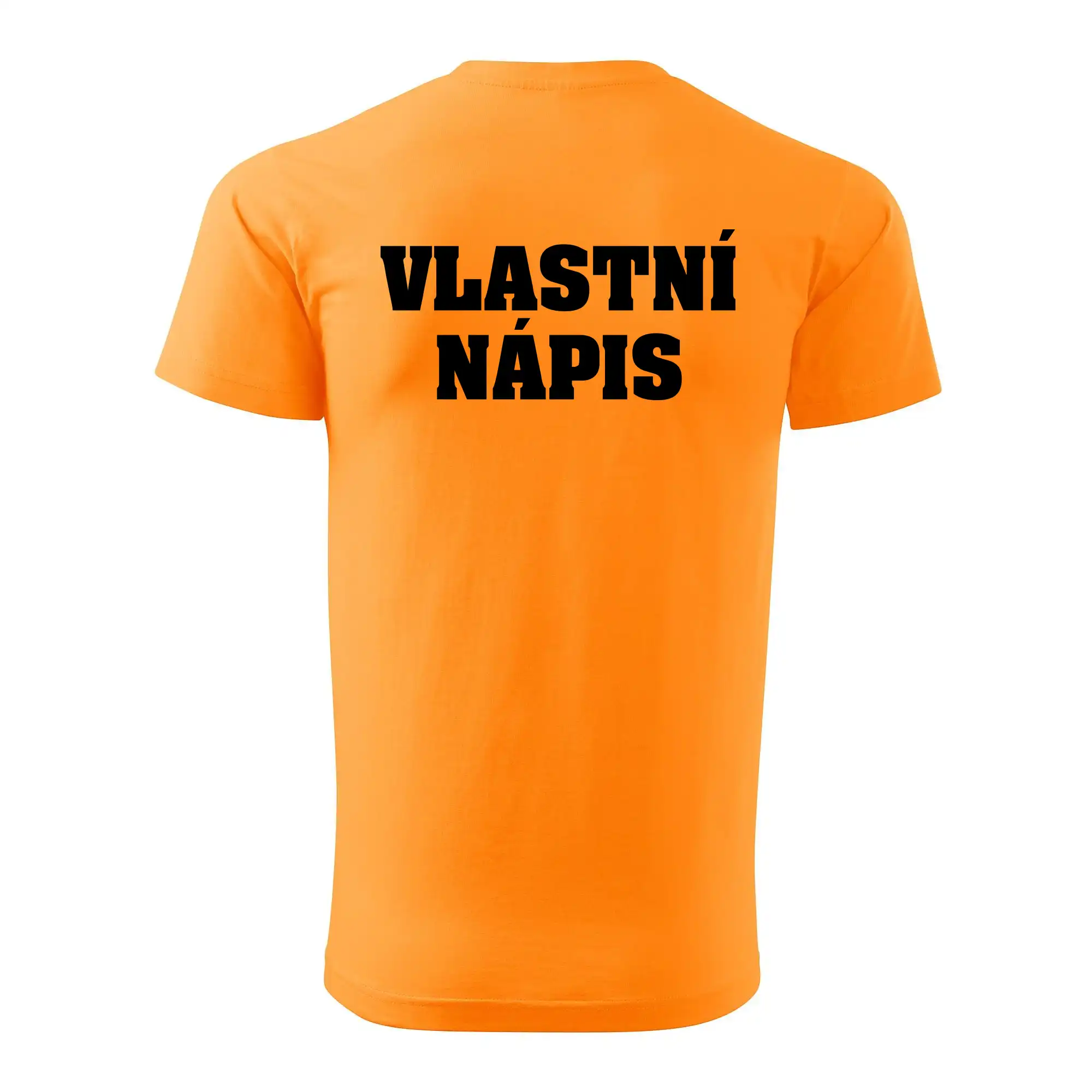 Hvězda života - vlastní nápis vpředu a vzadu