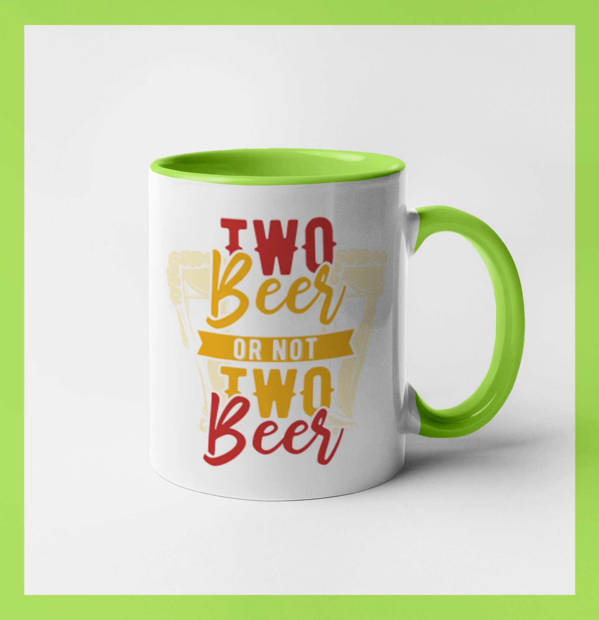 Two beer or not two beer