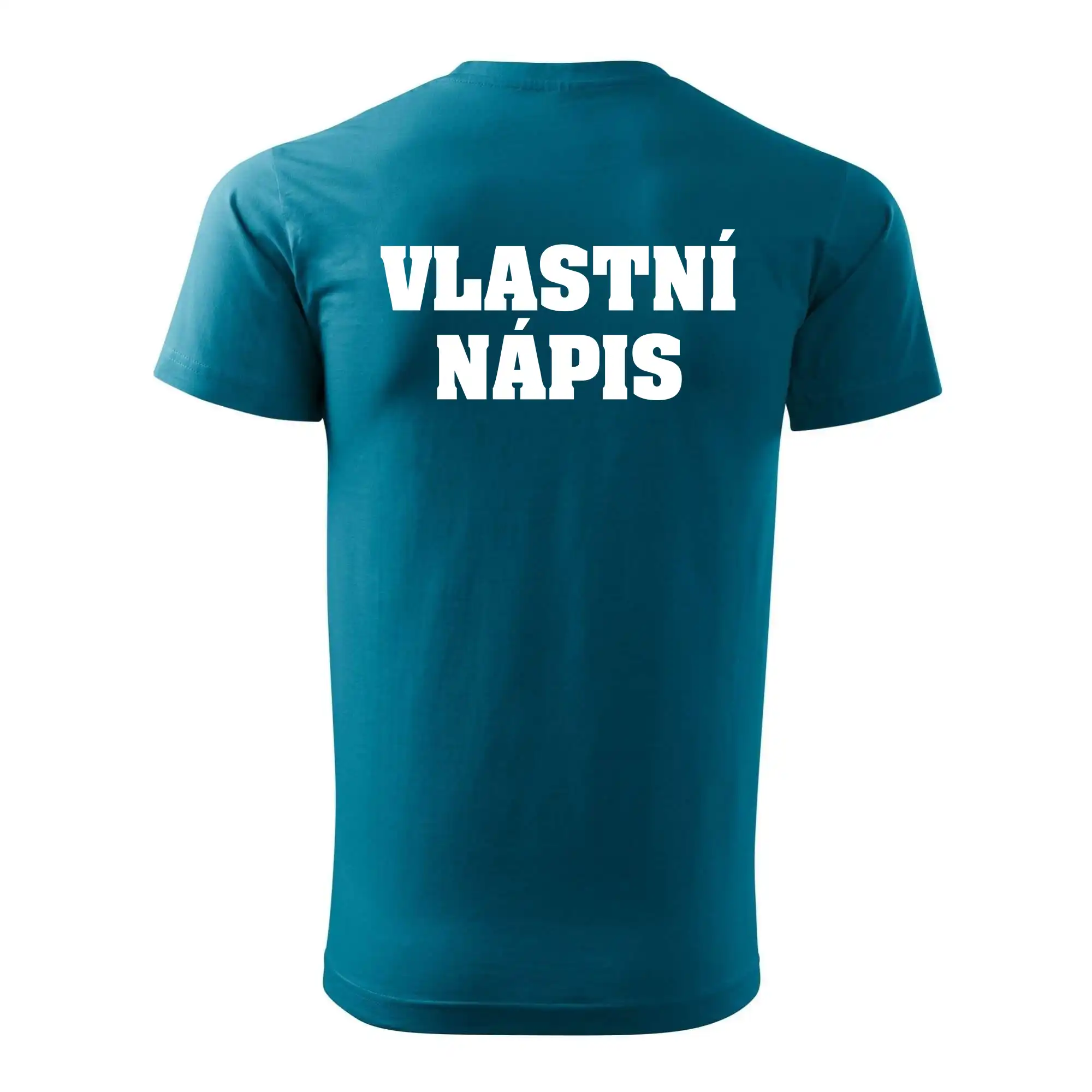 Hvězda života - vlastní nápis vpředu a vzadu