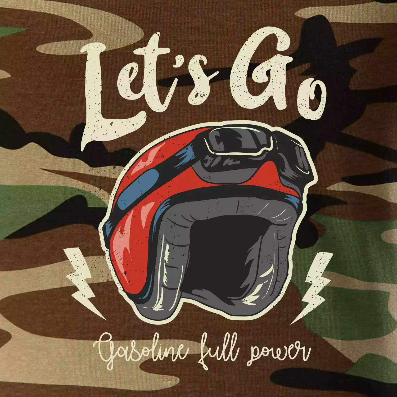 Lets go gasoline power