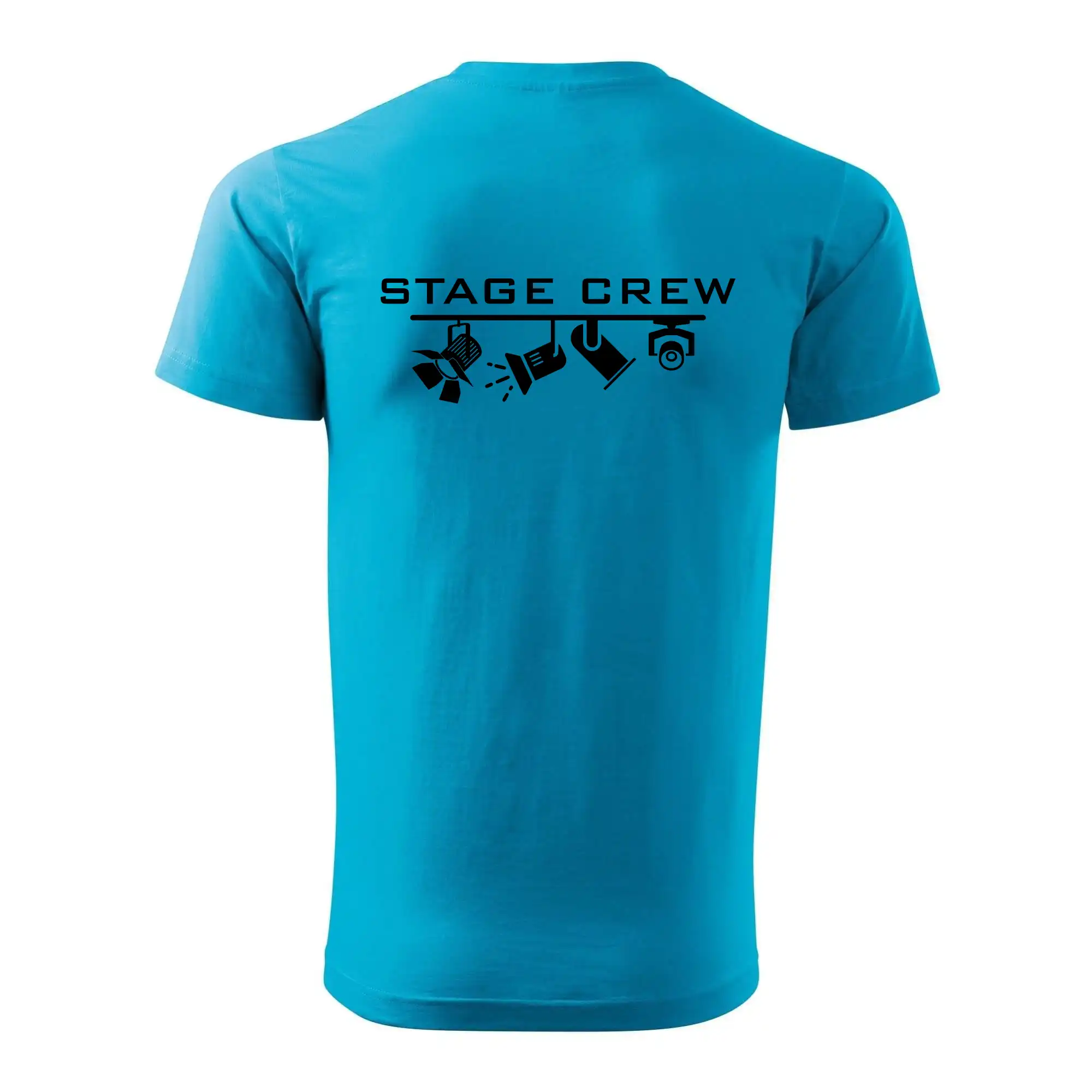 Jméno a nápis na zádech - stage crew