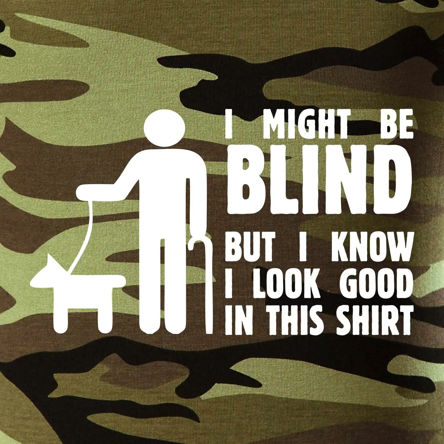 I might be blind