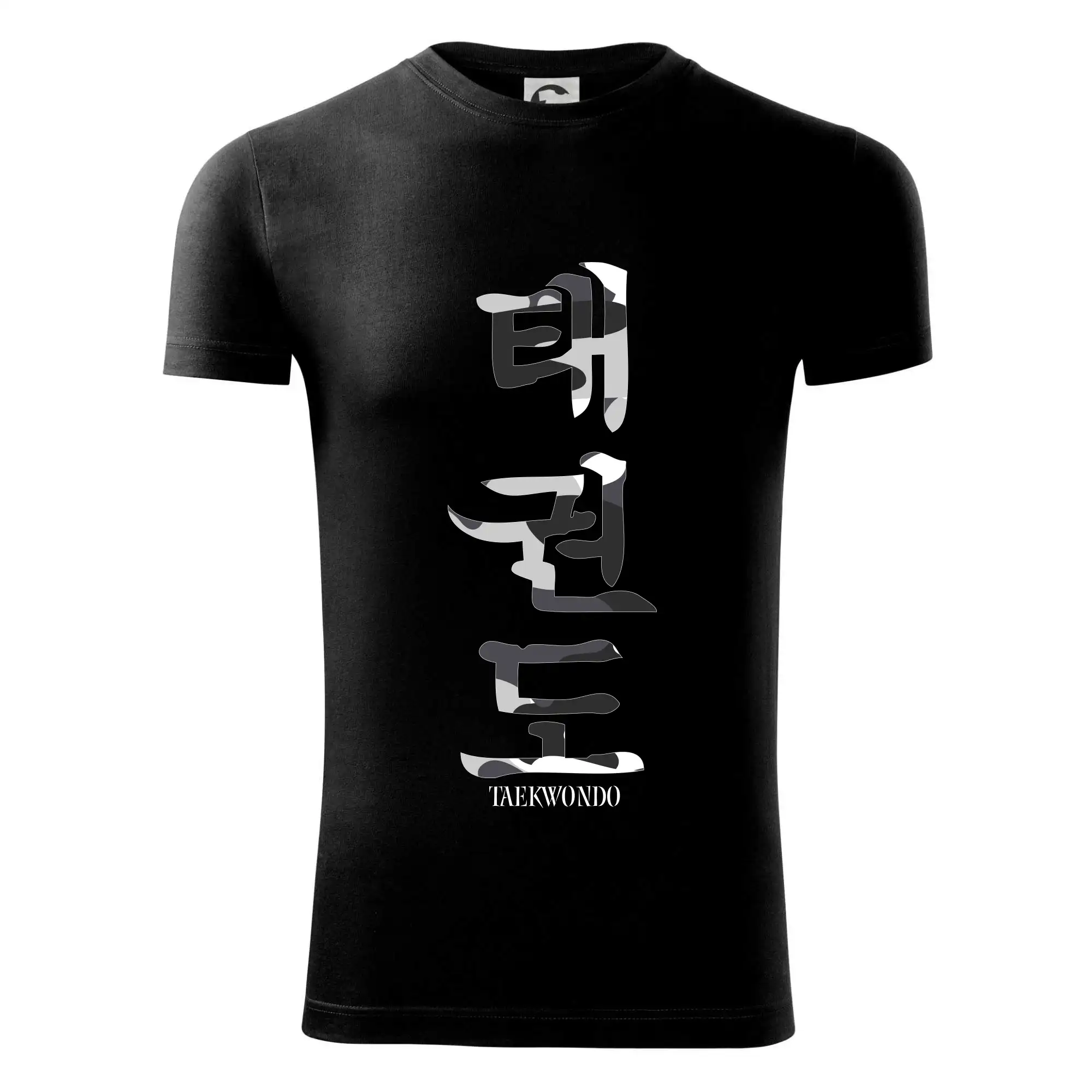 Taekwondo maskáčový nápis