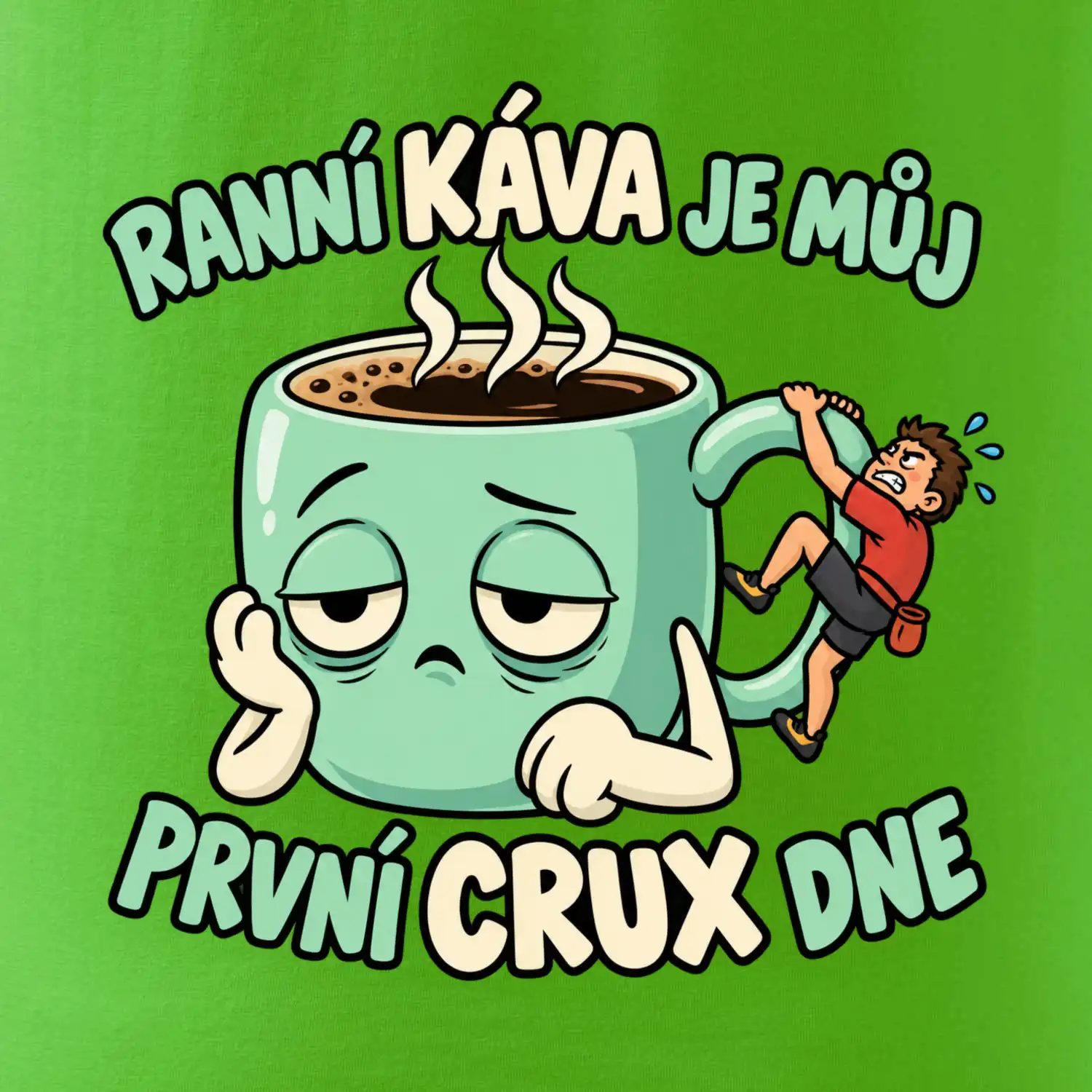 Ranní káva první crux dne