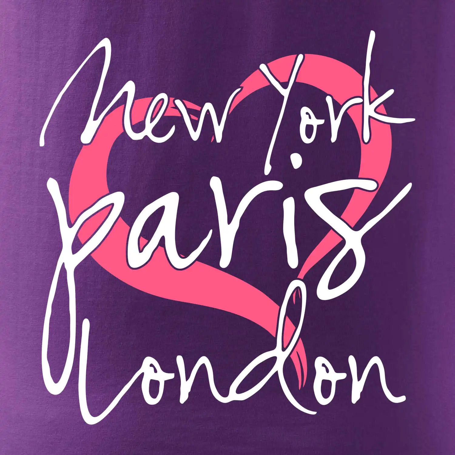 I love NYC Paris London