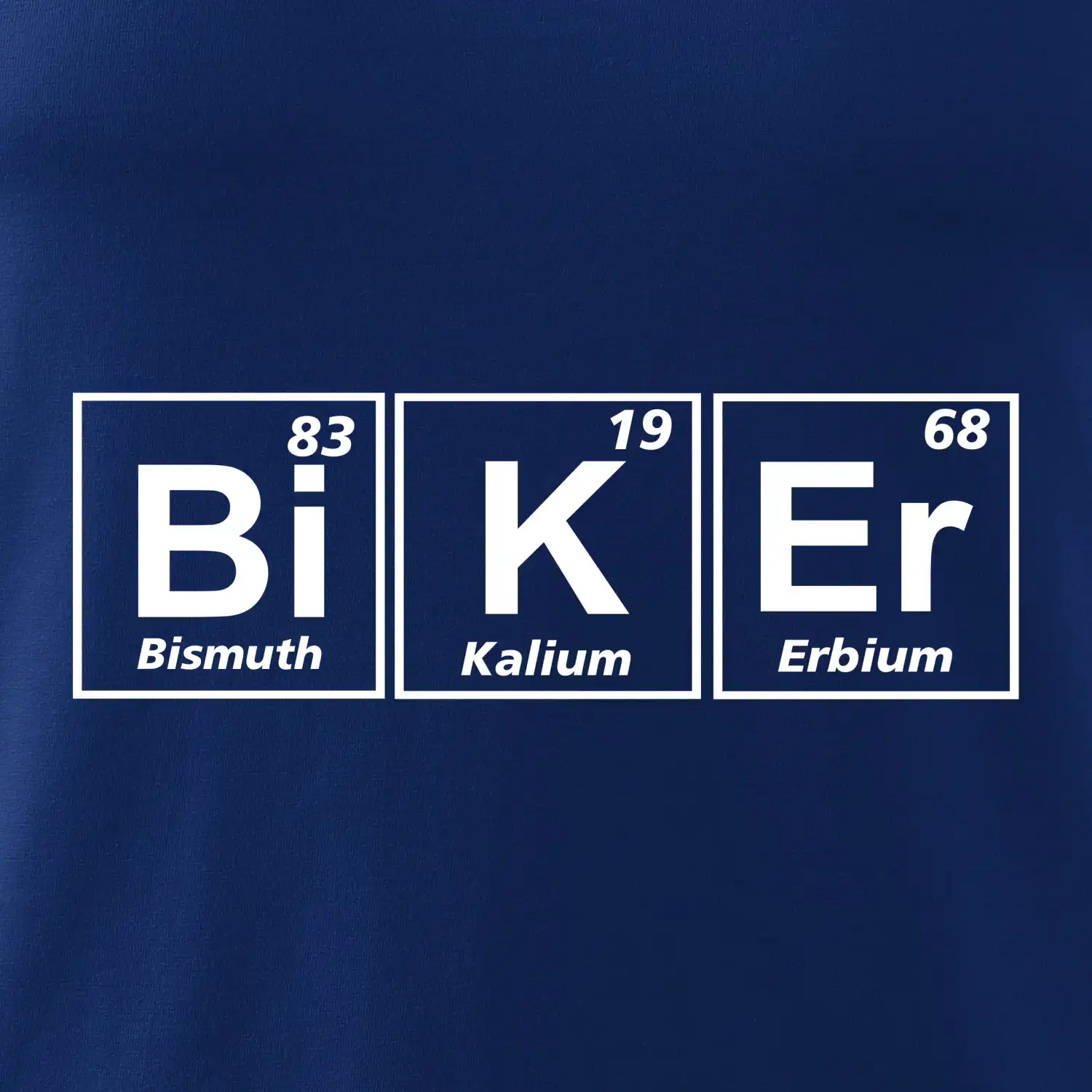 Biker  - Tabulka prvků