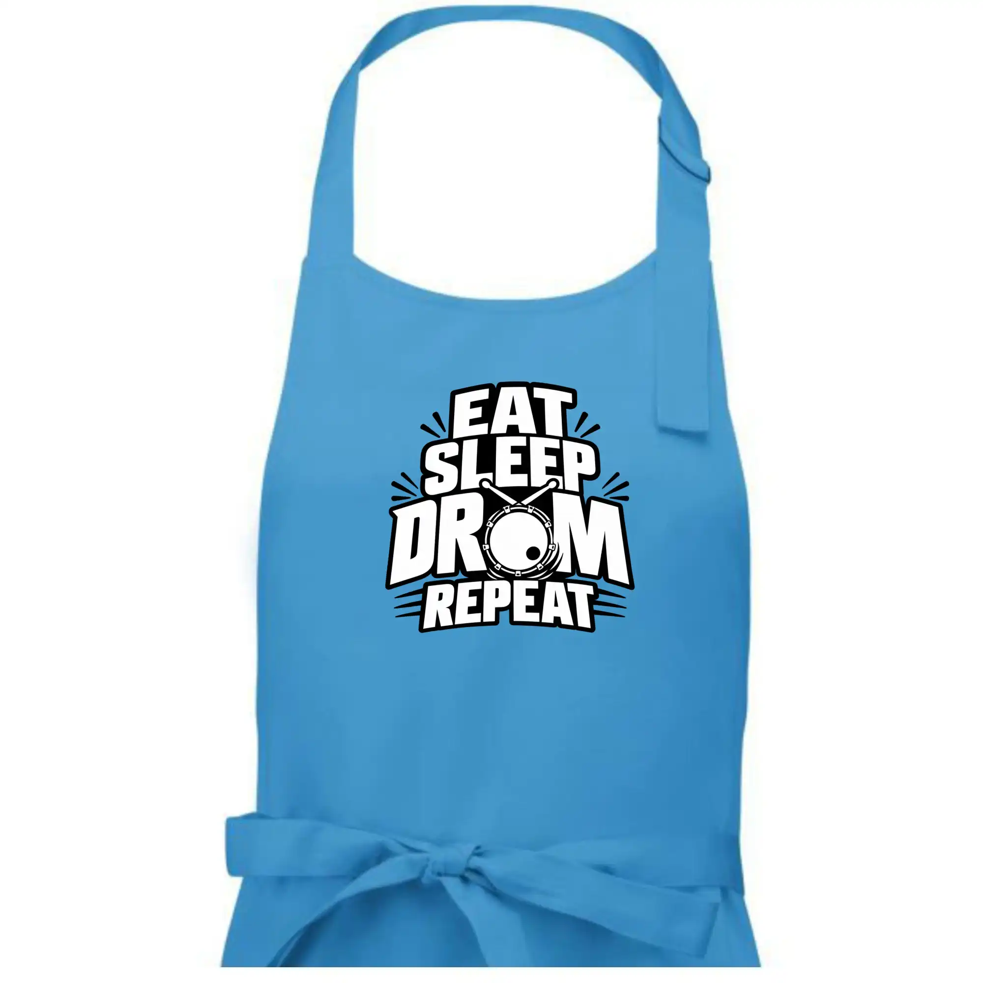 Eat sleep drum repeat - minimalistický bubenický slogan
