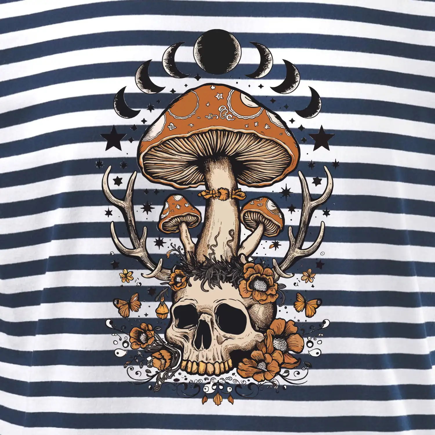 Goblincore magical mushroom