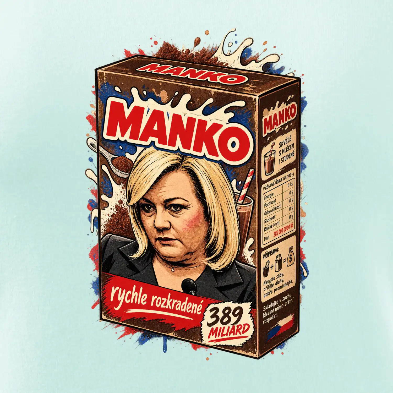 Dlužena - manko