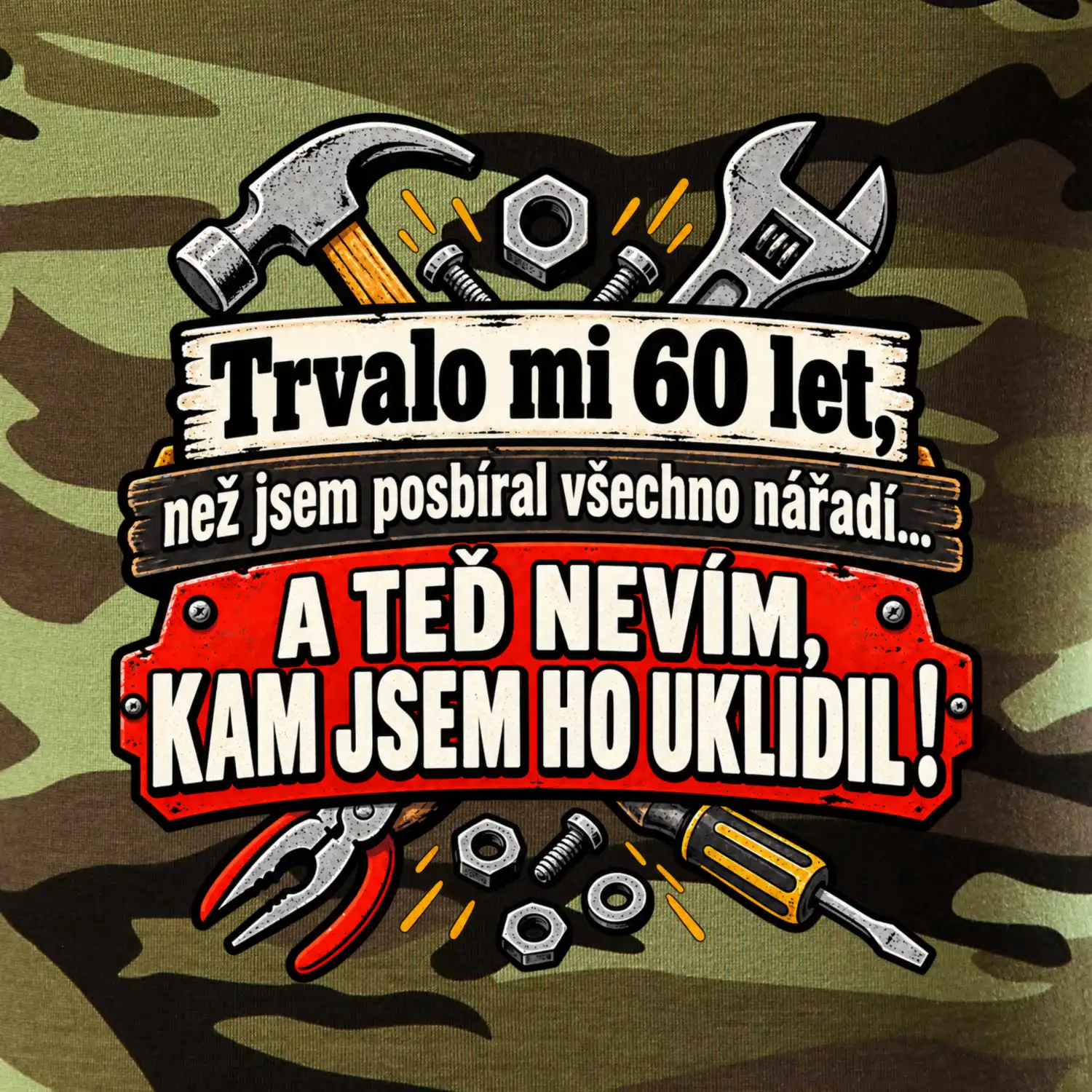 Trvalo mi  60 let, než jsem posbíral všechno nářadí