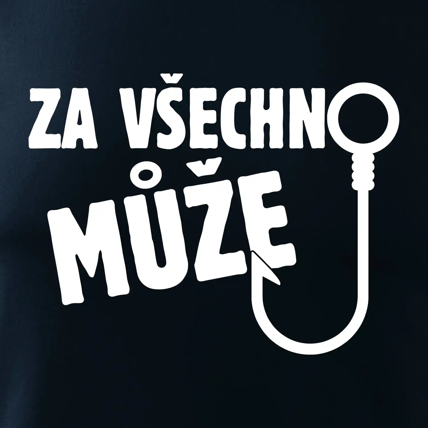 Za všechno může háček - vlastní jméno na zádech