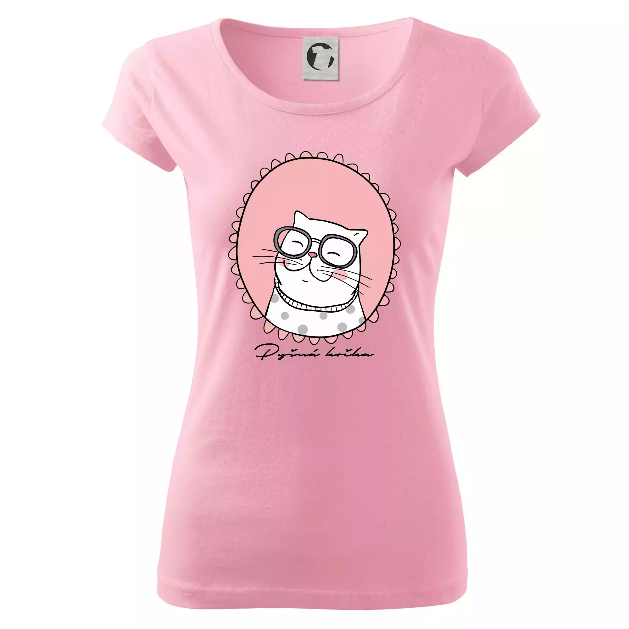 Pyšná kočka růžová