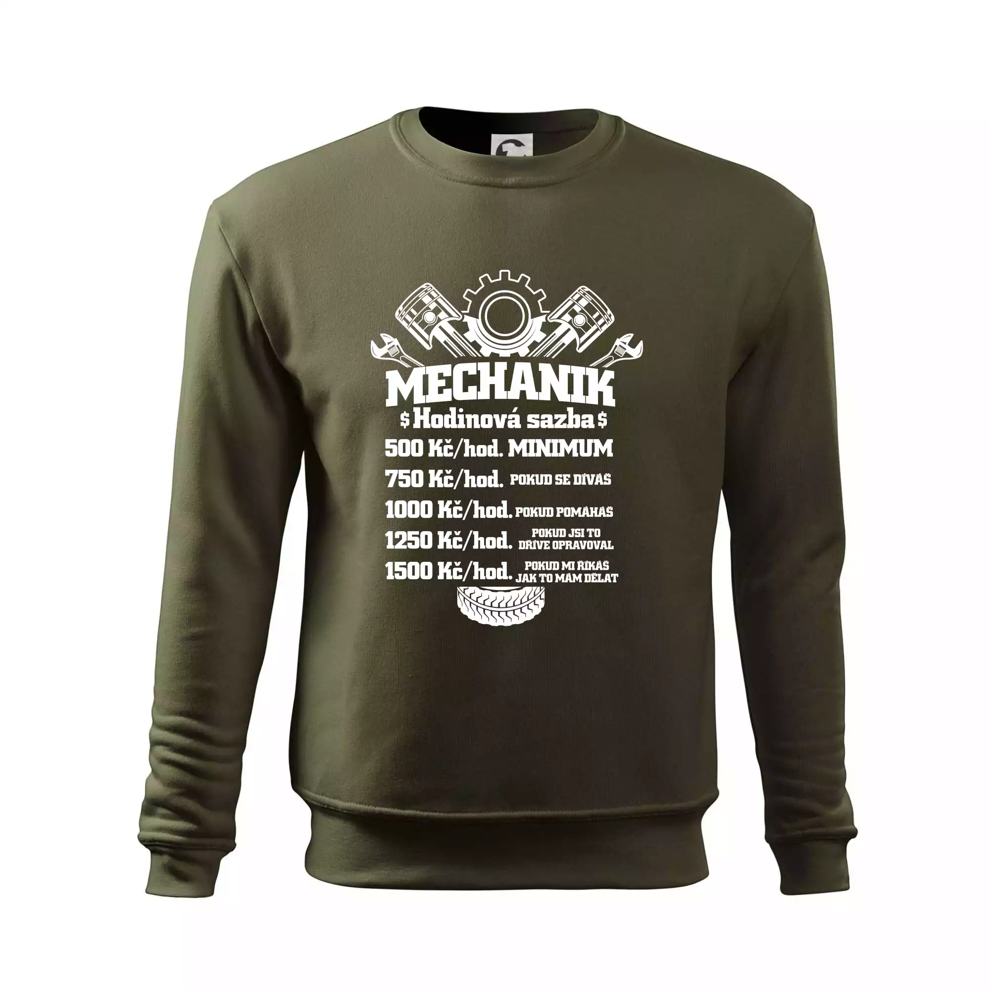 Mechanik - hodinová sazba