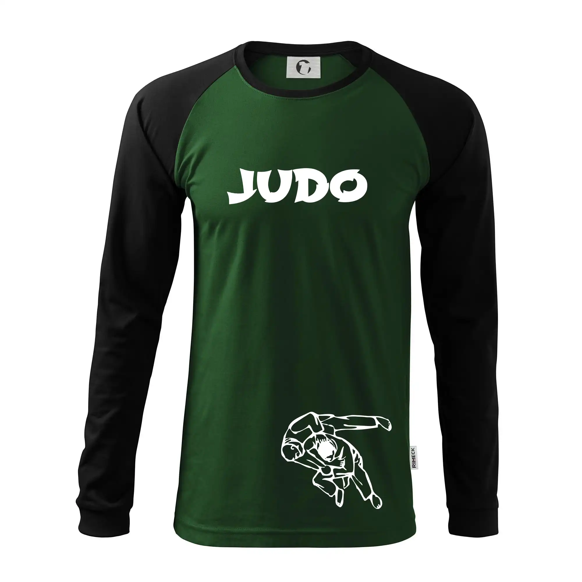 Judo nápis + postavy