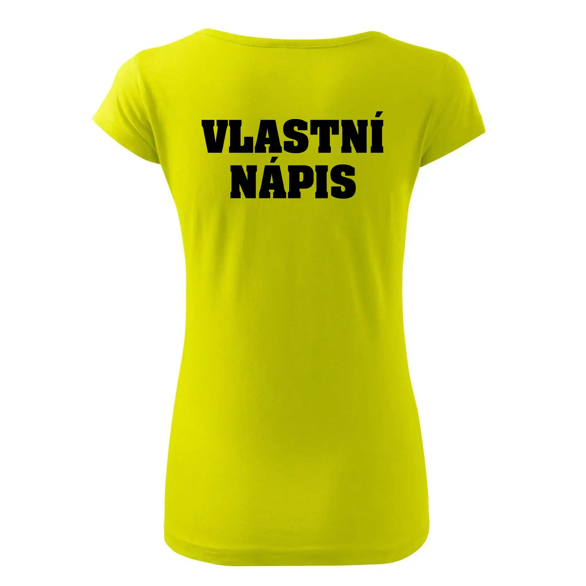 Hvězda života - vlastní nápis vpředu a vzadu