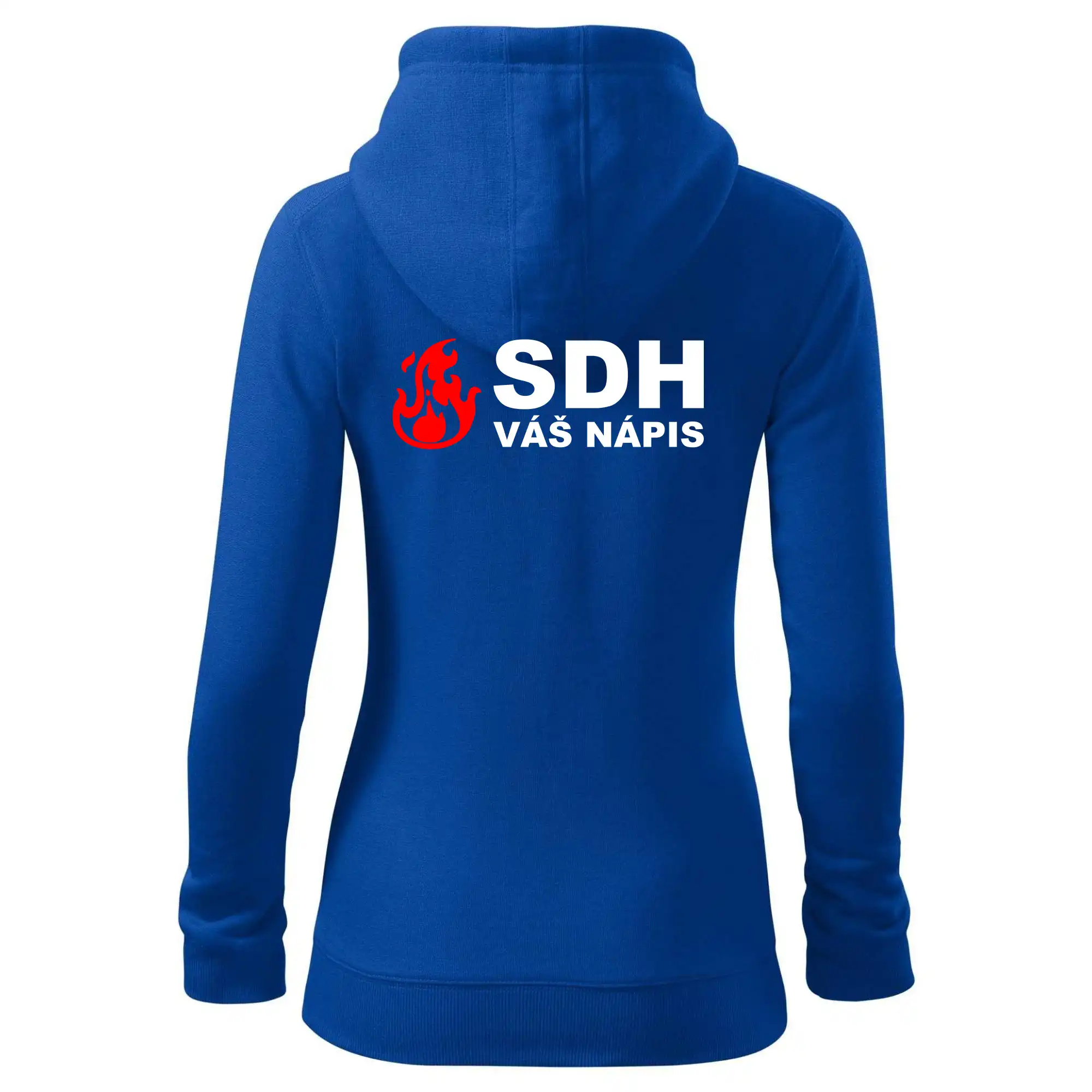 SDH nápis (oheň, název sboru - vlastní nápis)