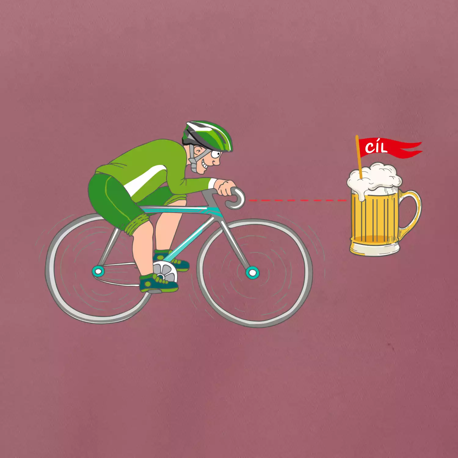 Pivo je můj cíl (Pecka design)