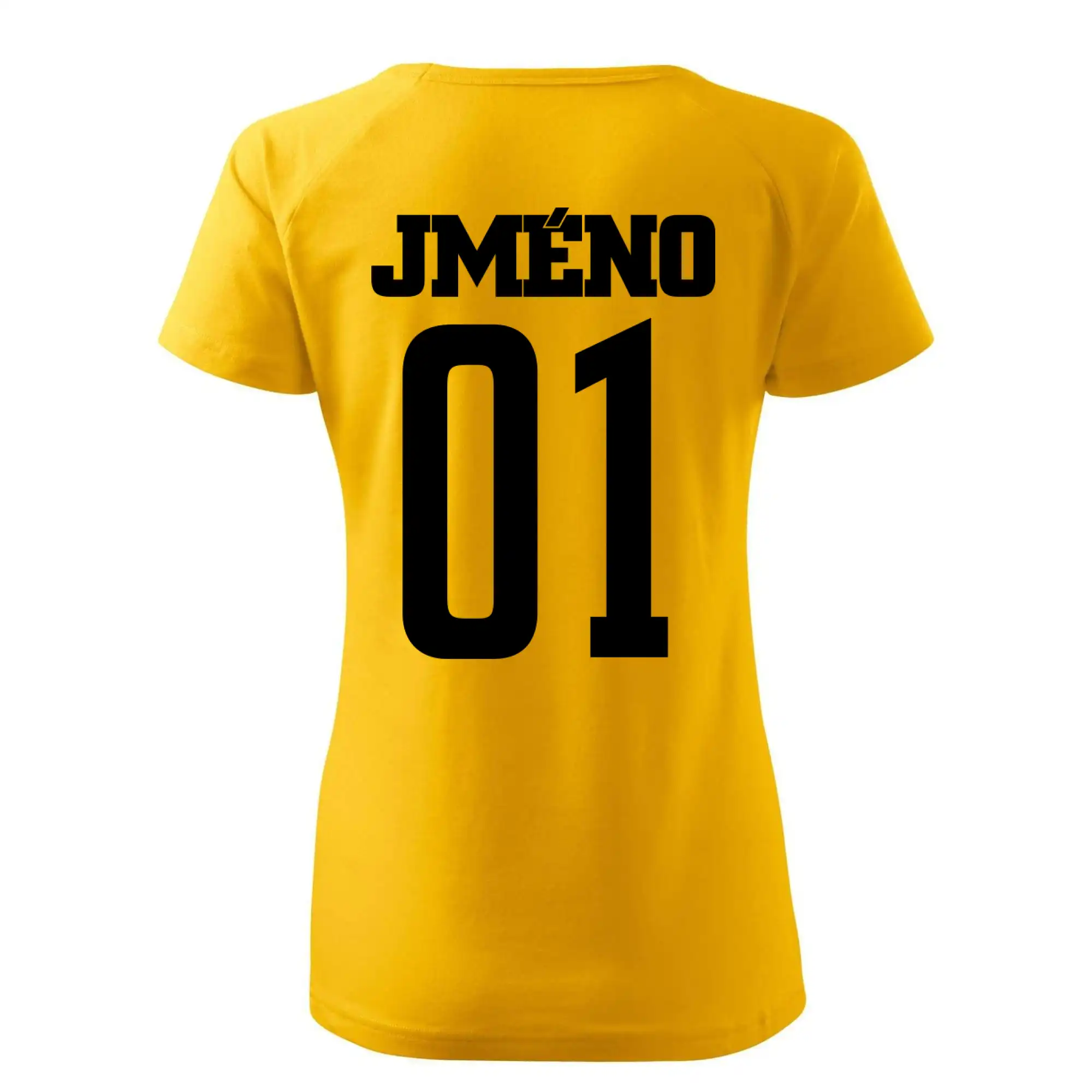 Fotbalový dres - vlastní jméno a číslo