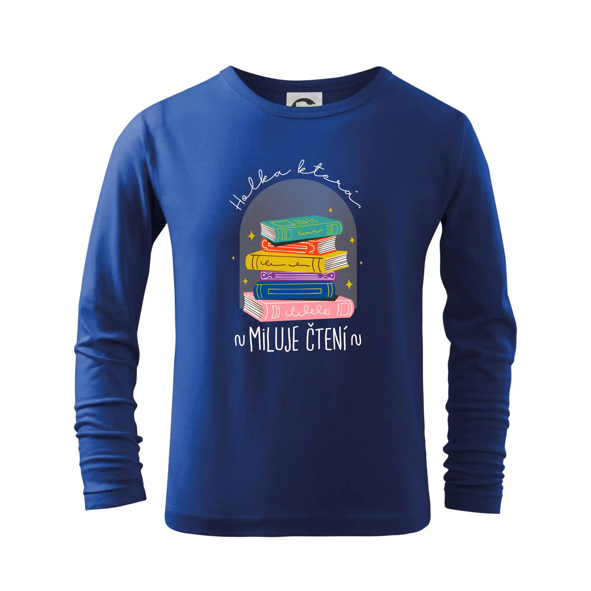 Holka, která miluje čtení