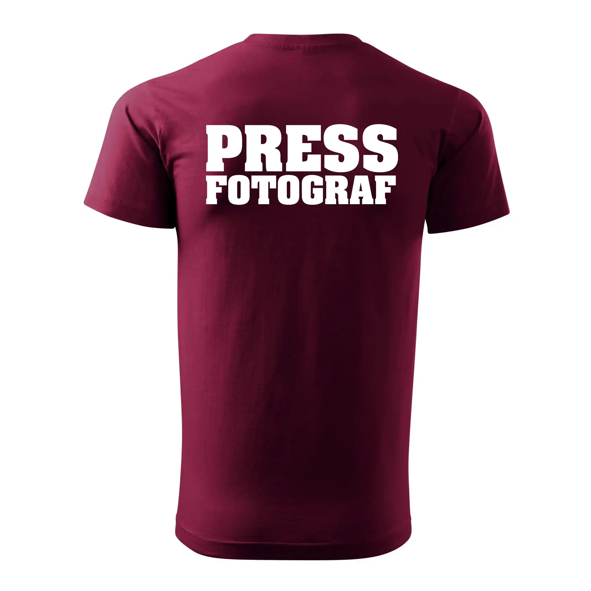 Novinář nápis - Press Fotograf