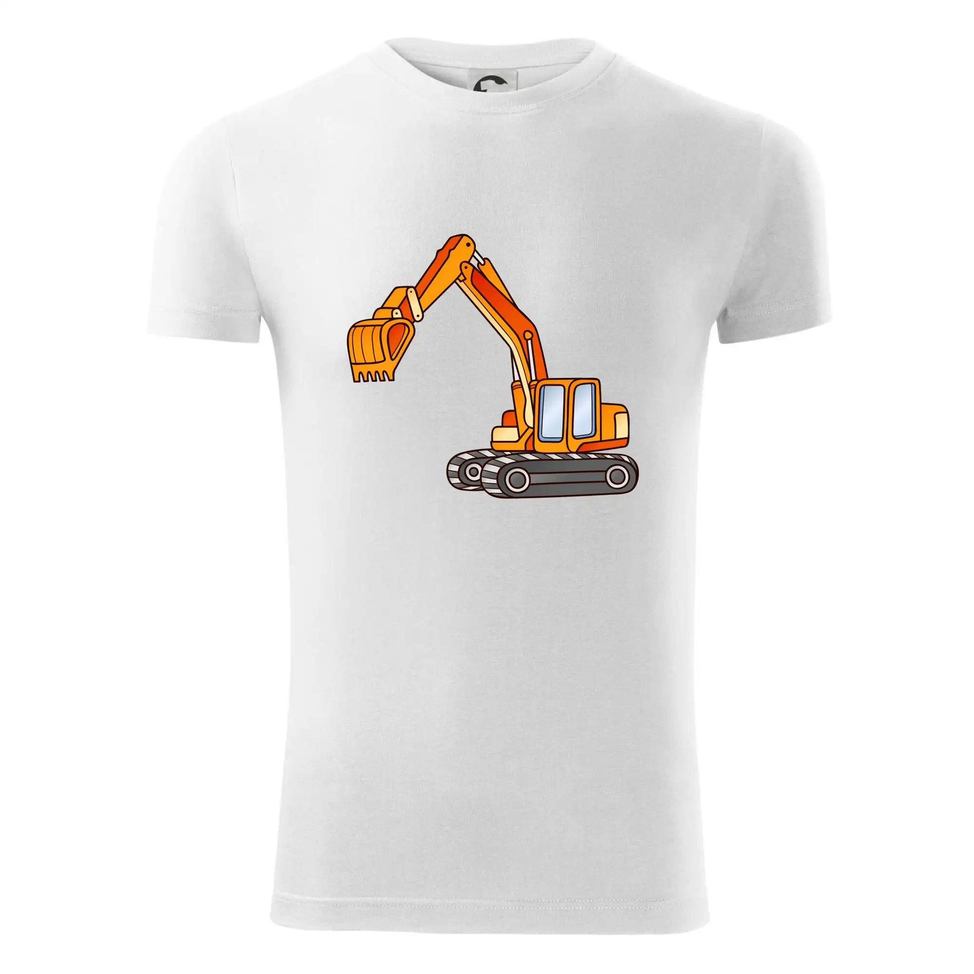 Bagr bez nápisu oranžový