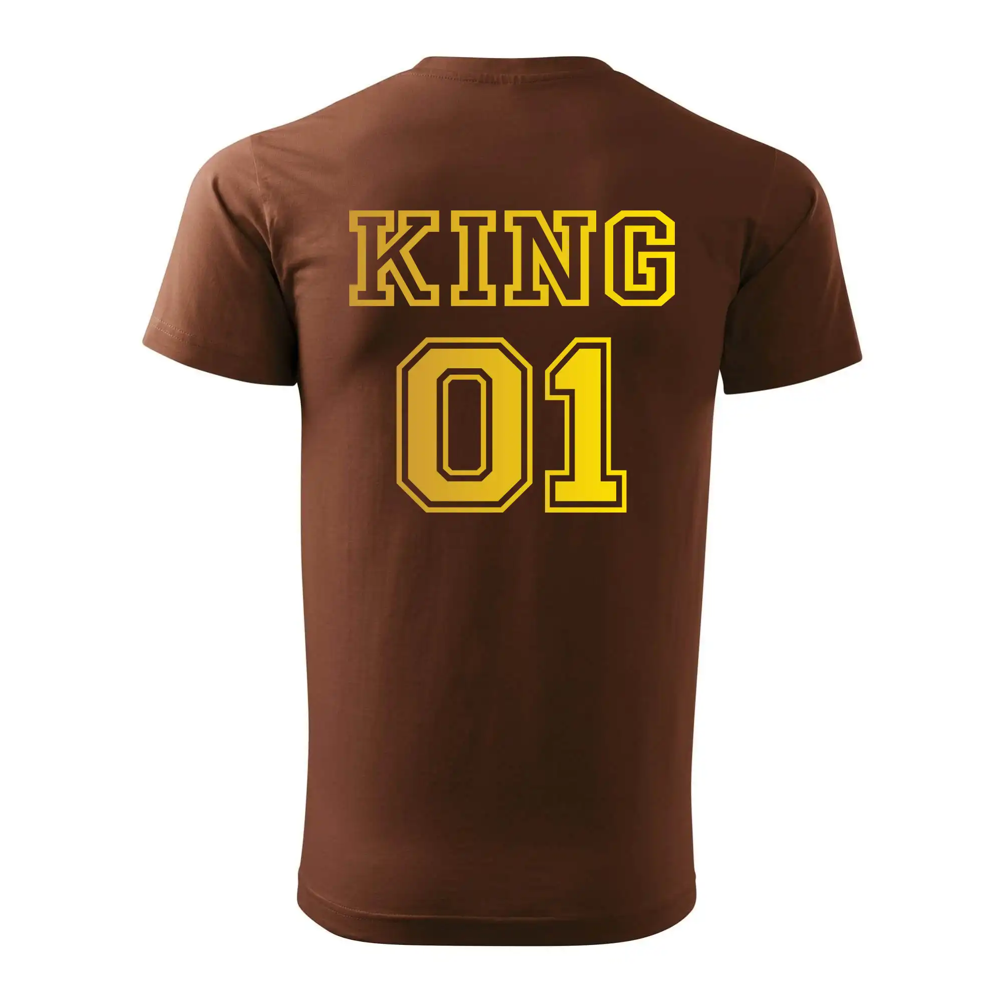 King - Queen - 01 dres - zlatý potisk