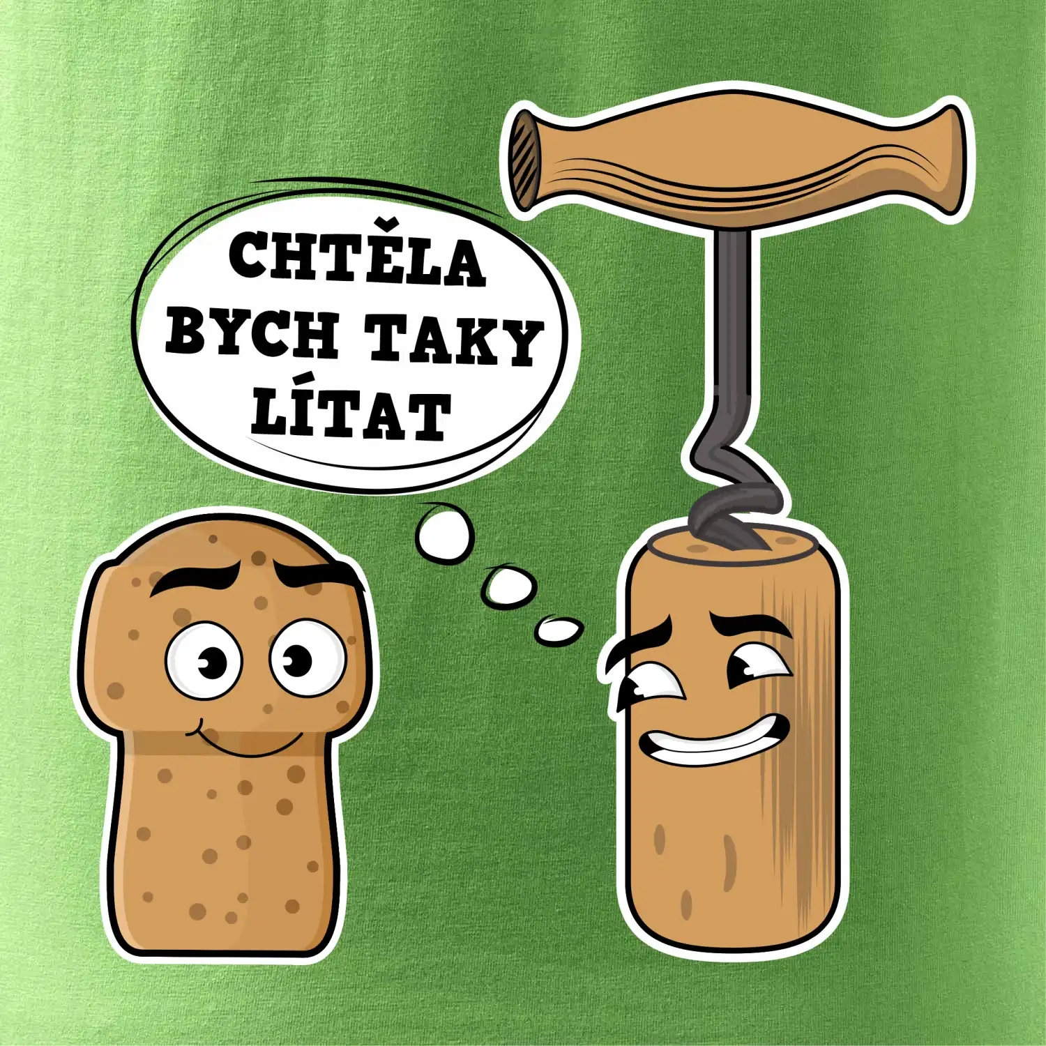 Zátka - chtěla bych taky lítat