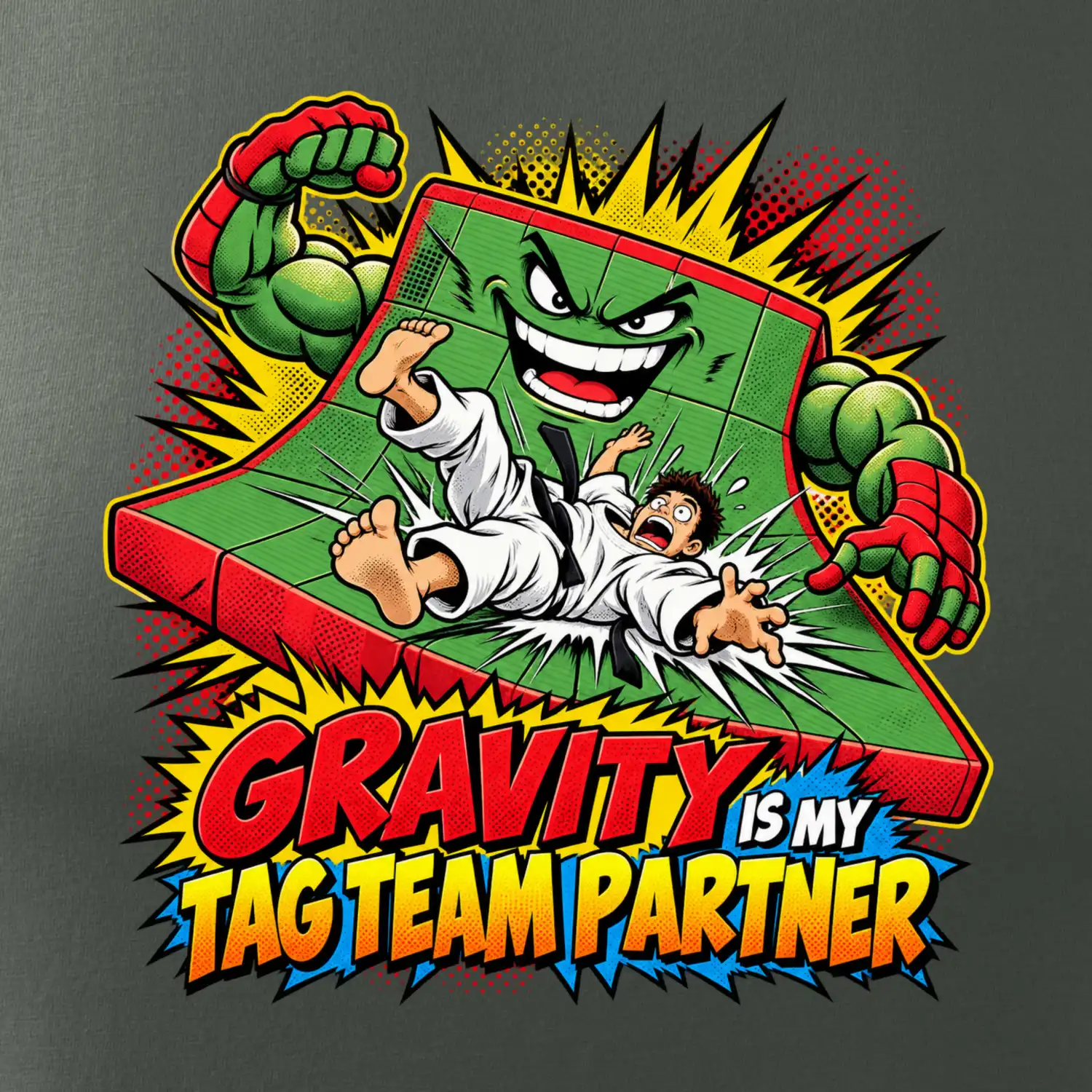 Gravity is my tag team partner