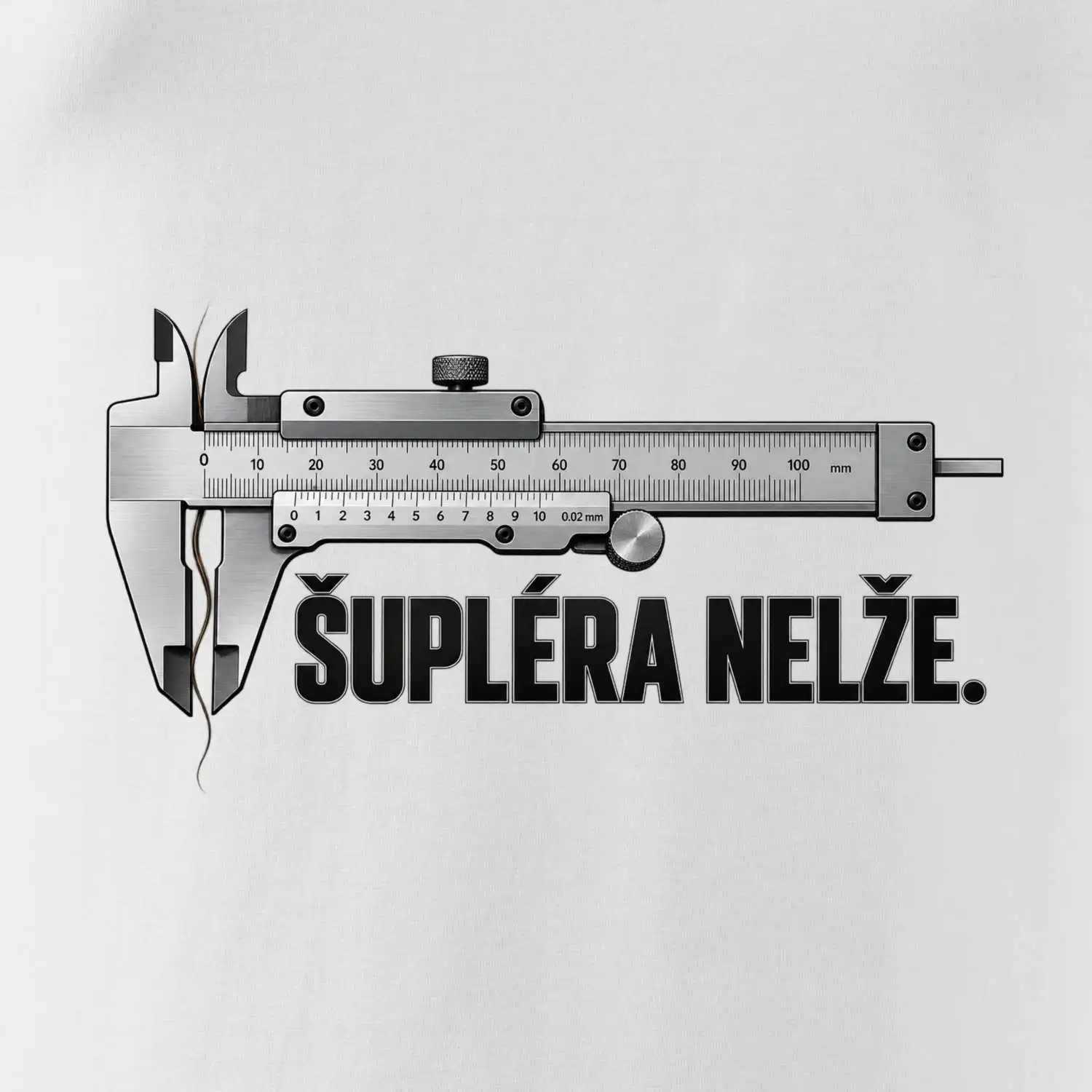 Šupléra nelže při měření vlasu