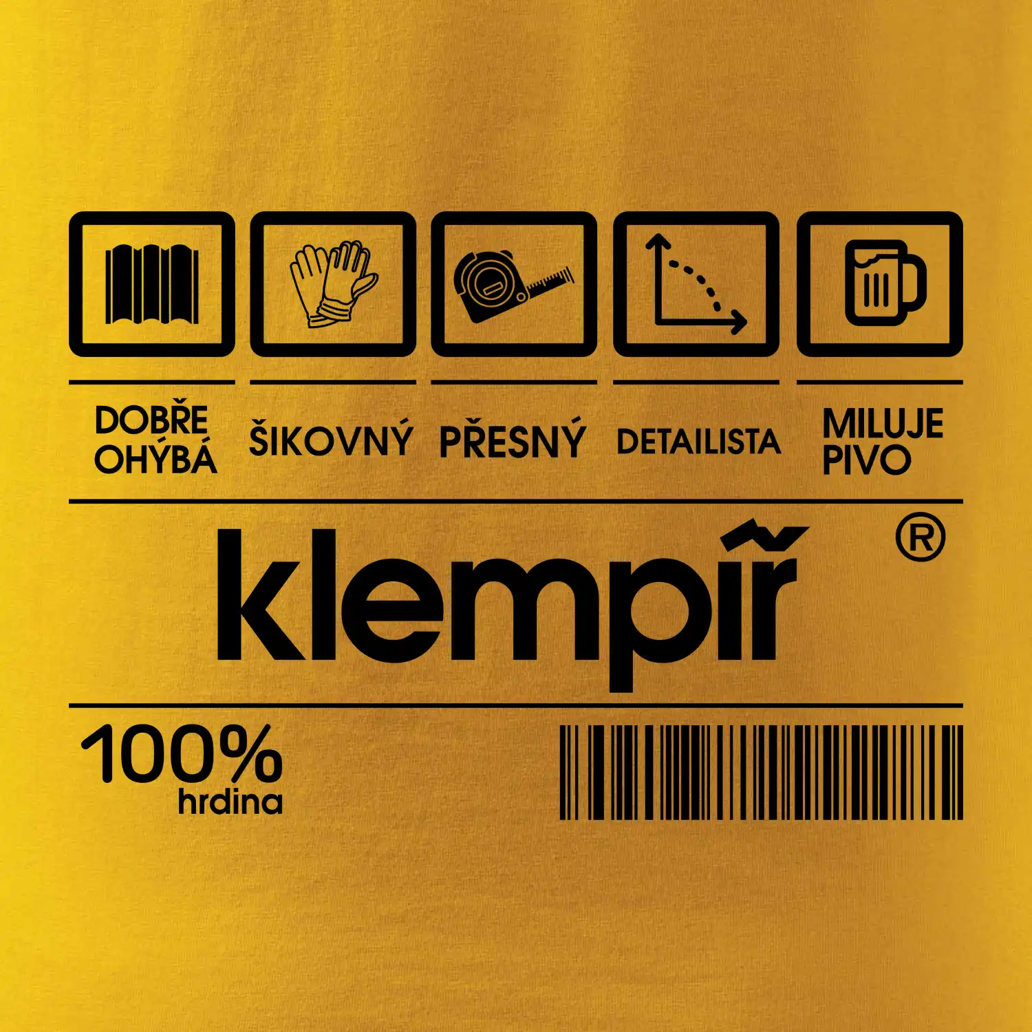 Čárový kód - klempíř