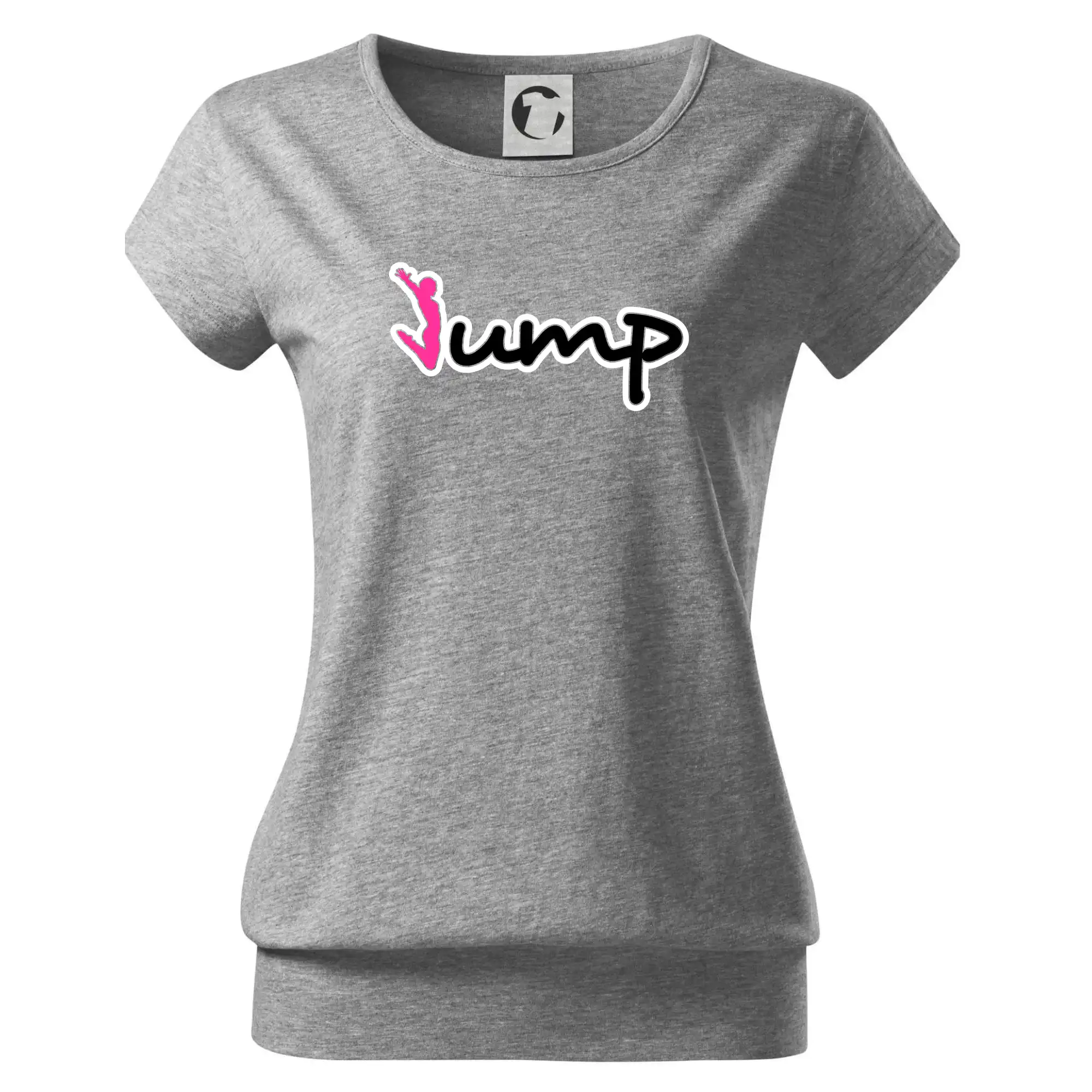 Jump - nápis a panáček