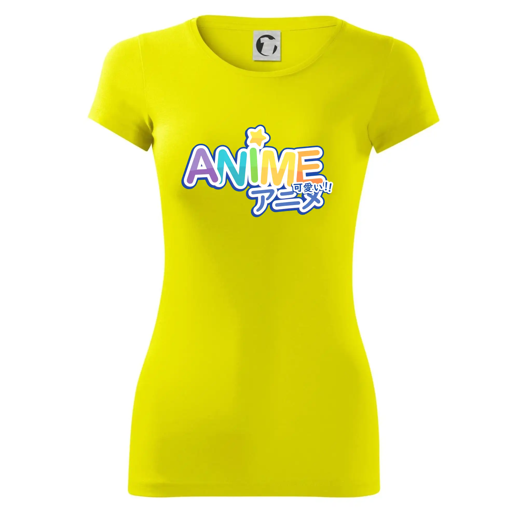 Anime nápis duhový