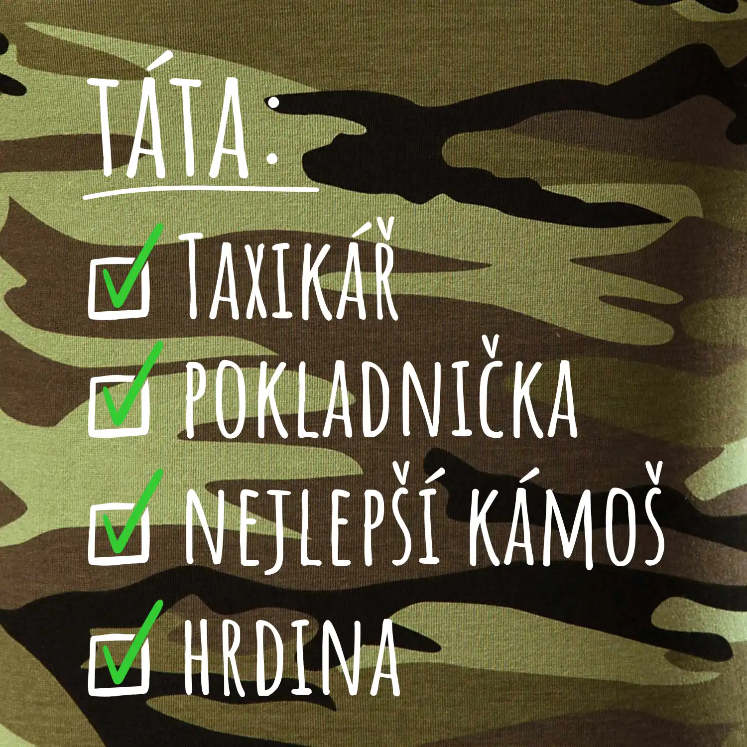 Táta - check list