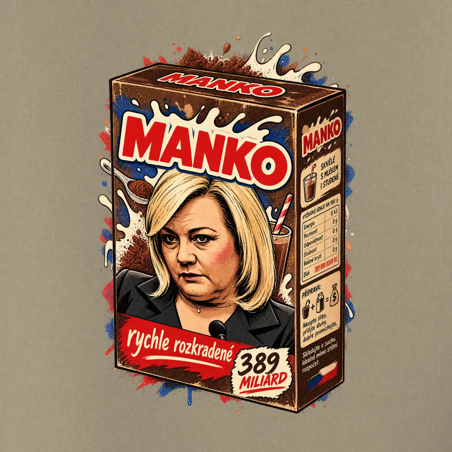 Dlužena - manko