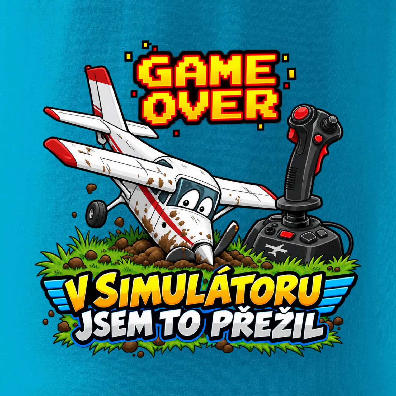 V simulátoru jsem to přežil