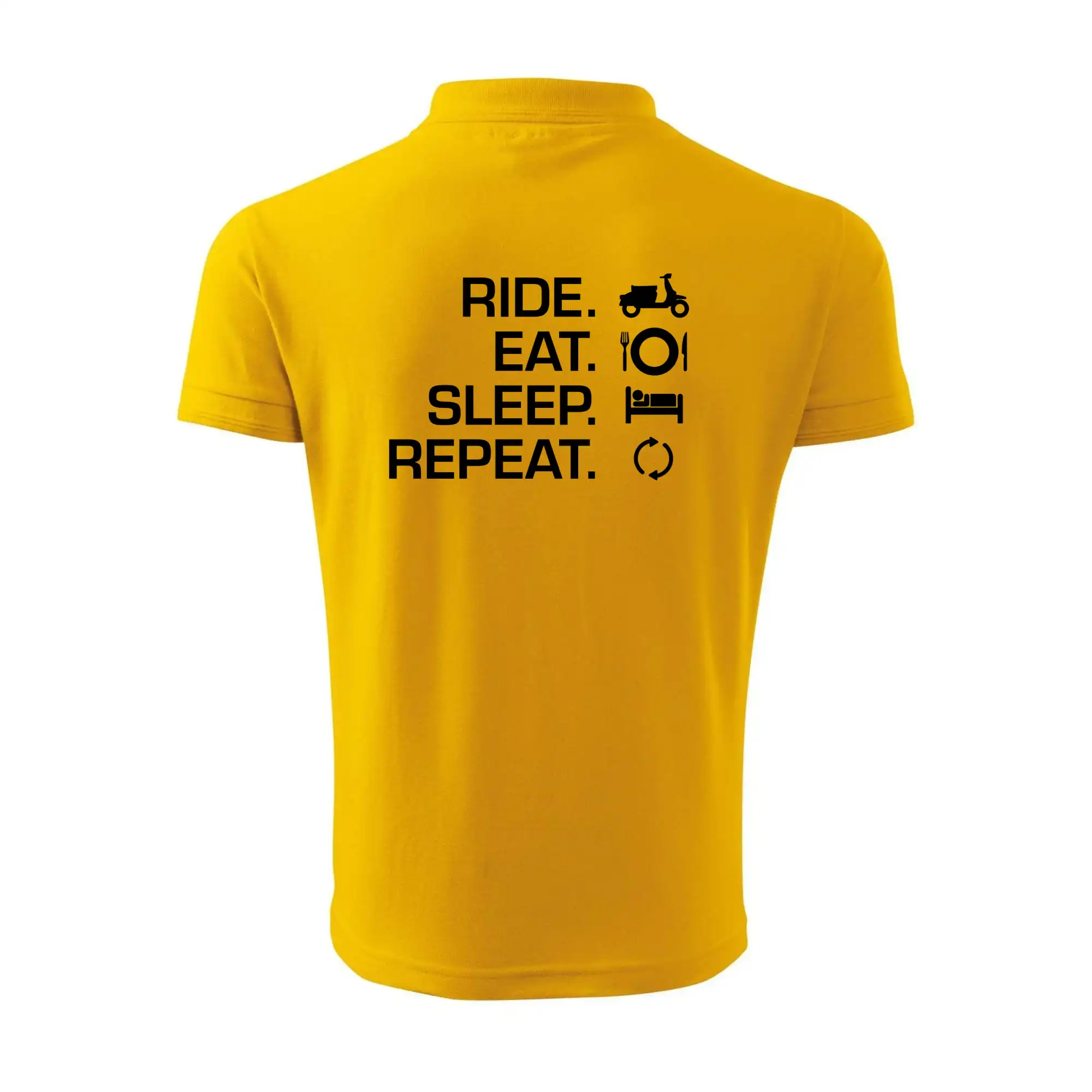 Ride Eat Sleep Repeat moto skútr
