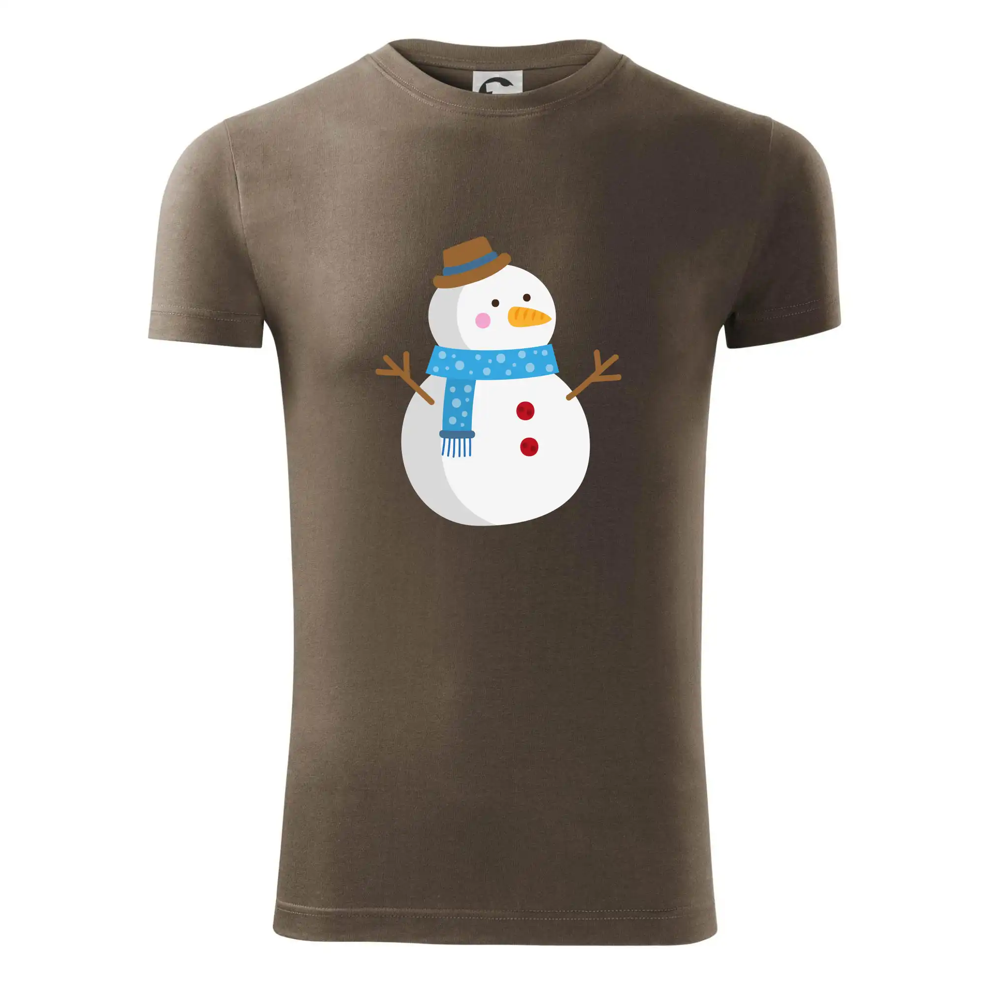 Sněhulák se šálou