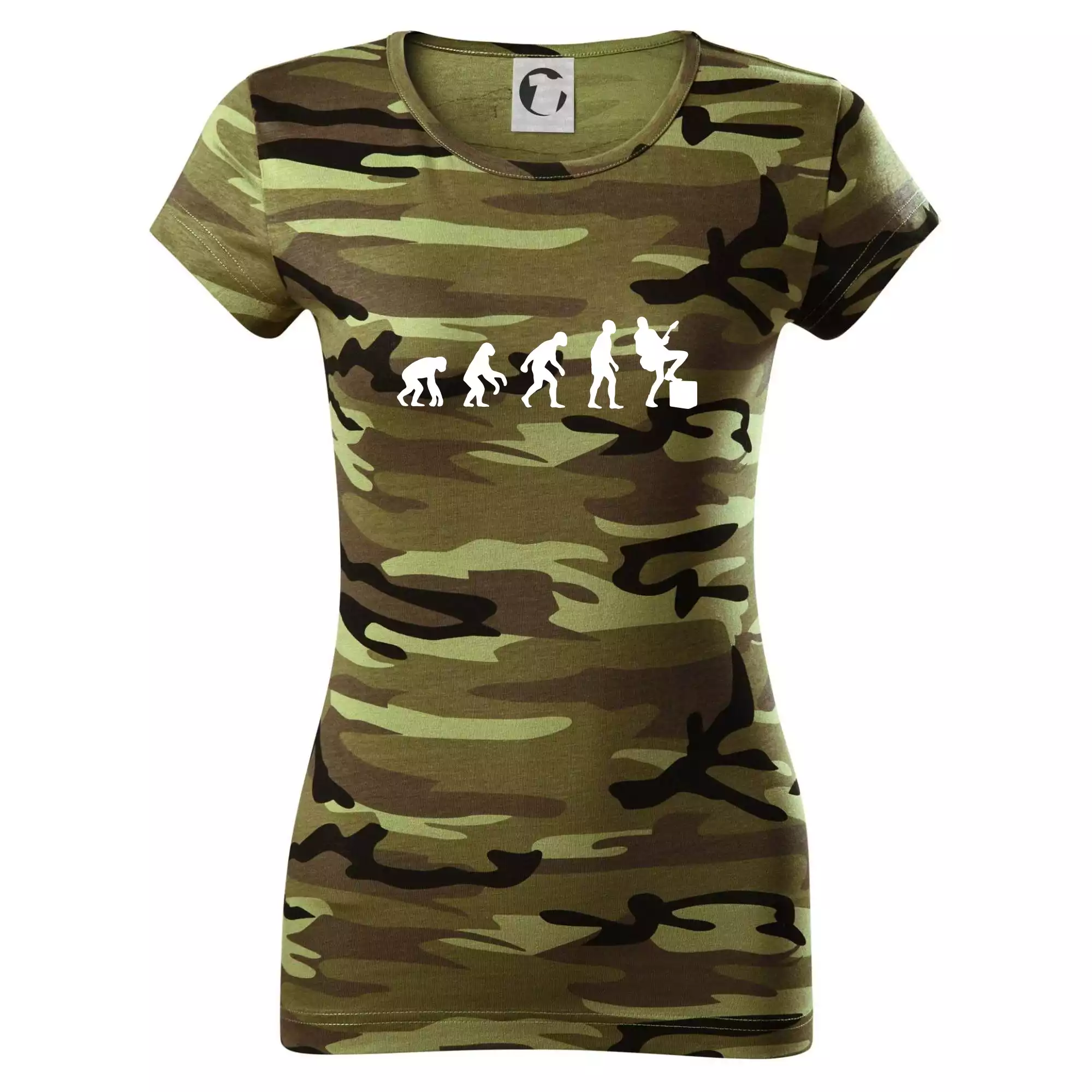 Evoluce kytarista - noha na kombu