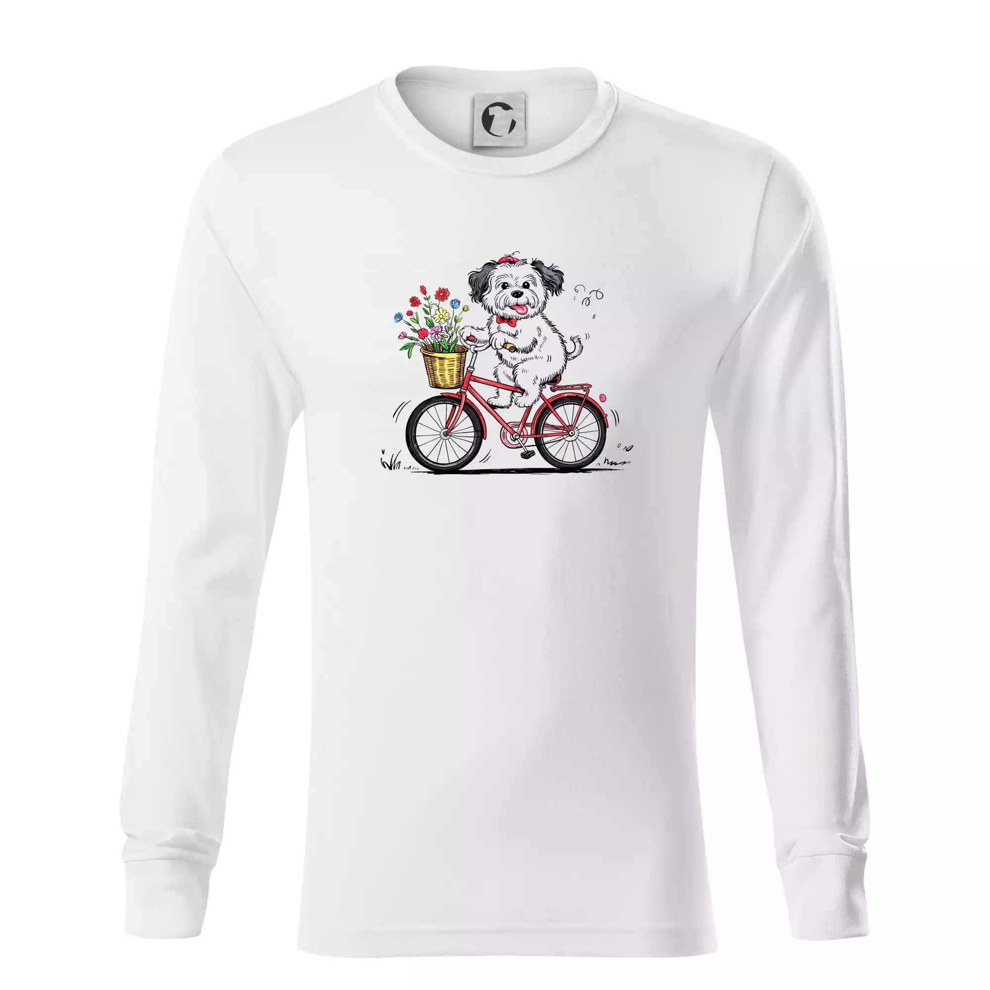 Havanský psík na kole